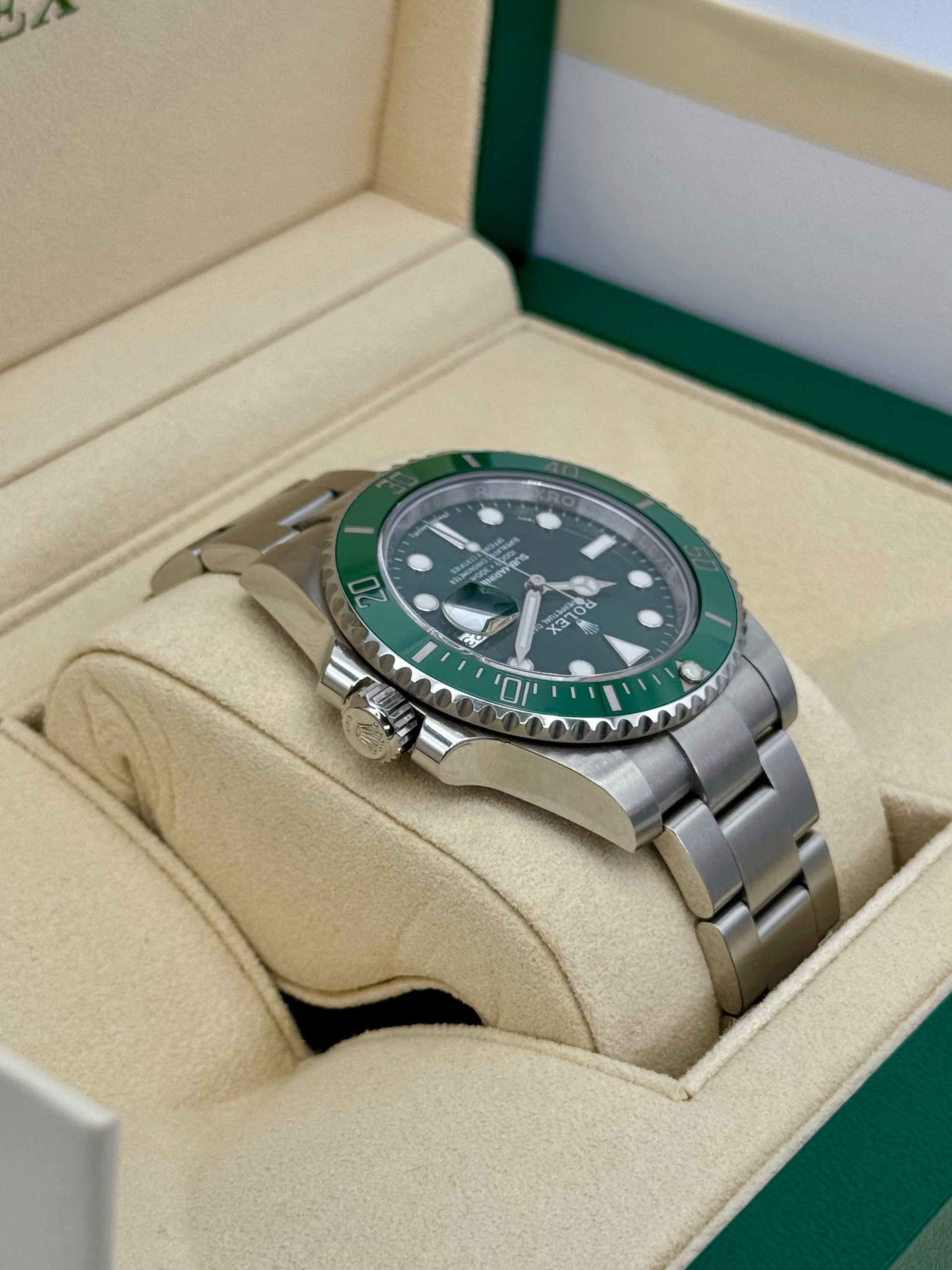 2019 Rolex Submariner “Hulk” 40mm 116610LV Green Dial - MyWatchLLC