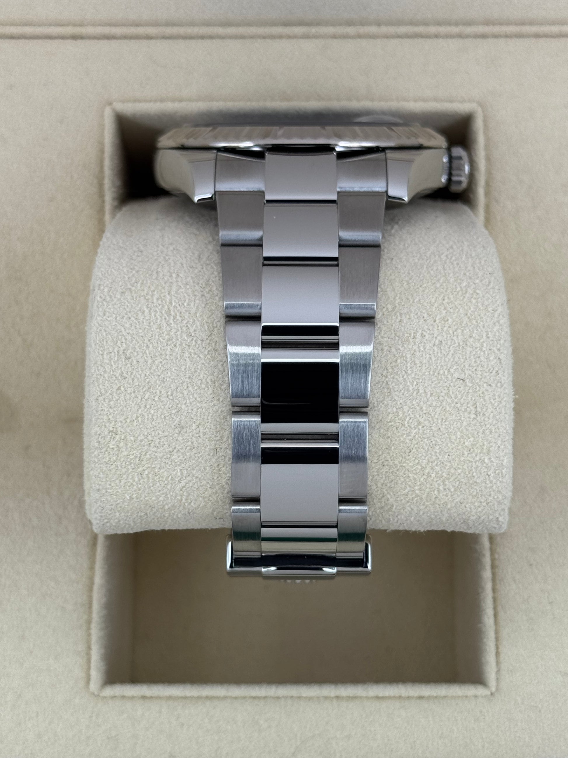 2021 Rolex Datejust 41mm 126334 Stainless Steel Oyster Blue Diamond Dial - MyWatchLLC