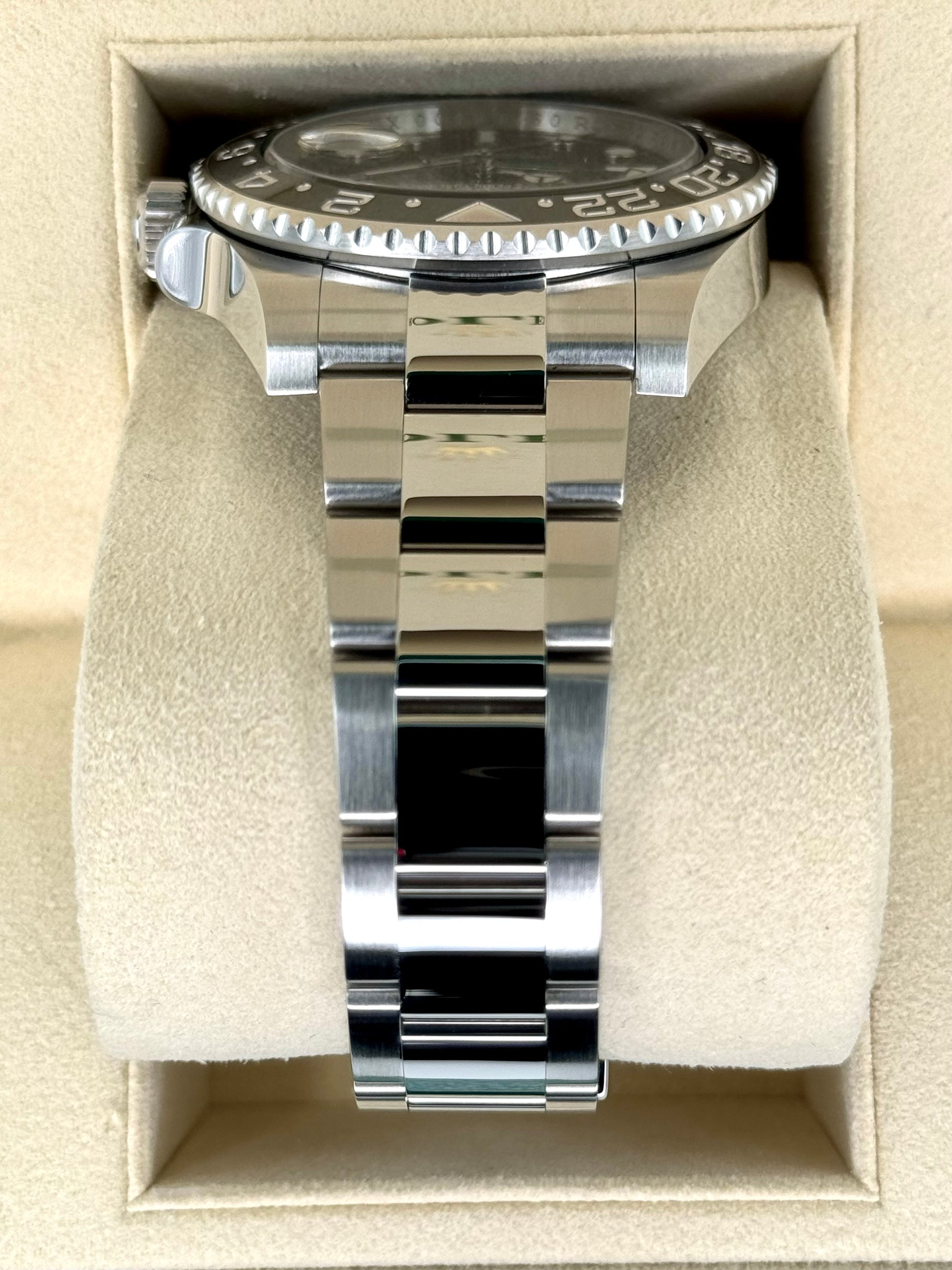 2015 Rolex GMT-Master II 40mm 116710LN Stainless Steel Black Dial - MyWatchLLC