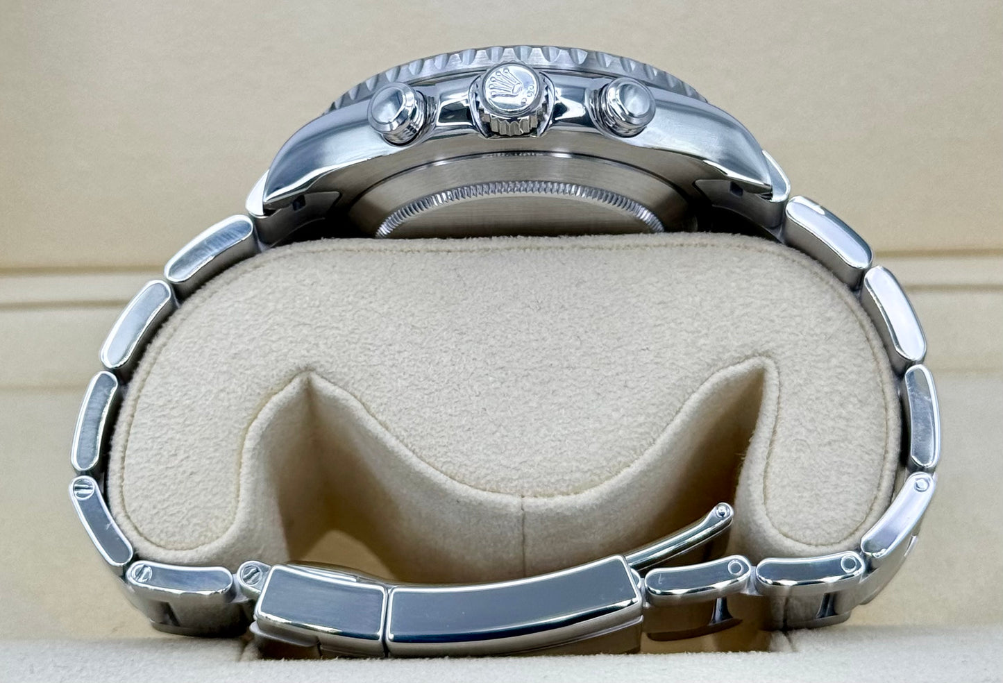 2013 Rolex Yacht-Master II 44mm 116680 Stainless Steel White Dial - MyWatchLLC