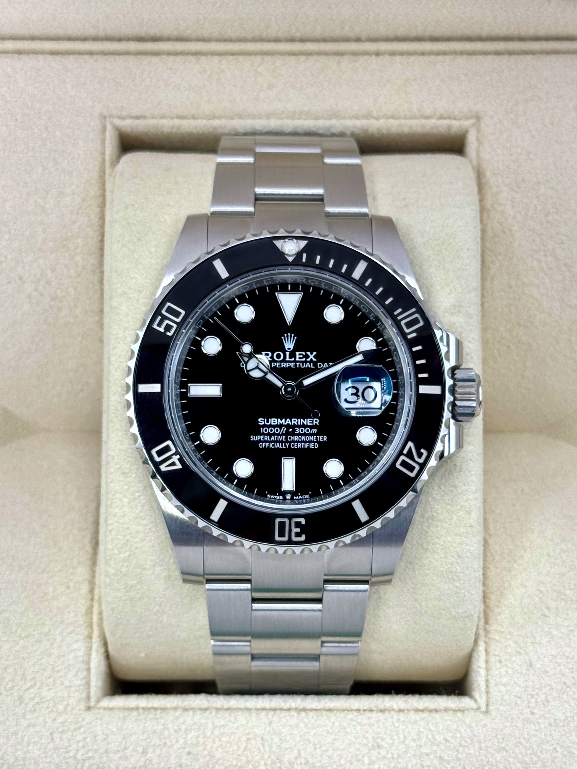 2025 Rolex Submariner 41mm 126610LN Stainless Steel Black Dial - MyWatchLLC