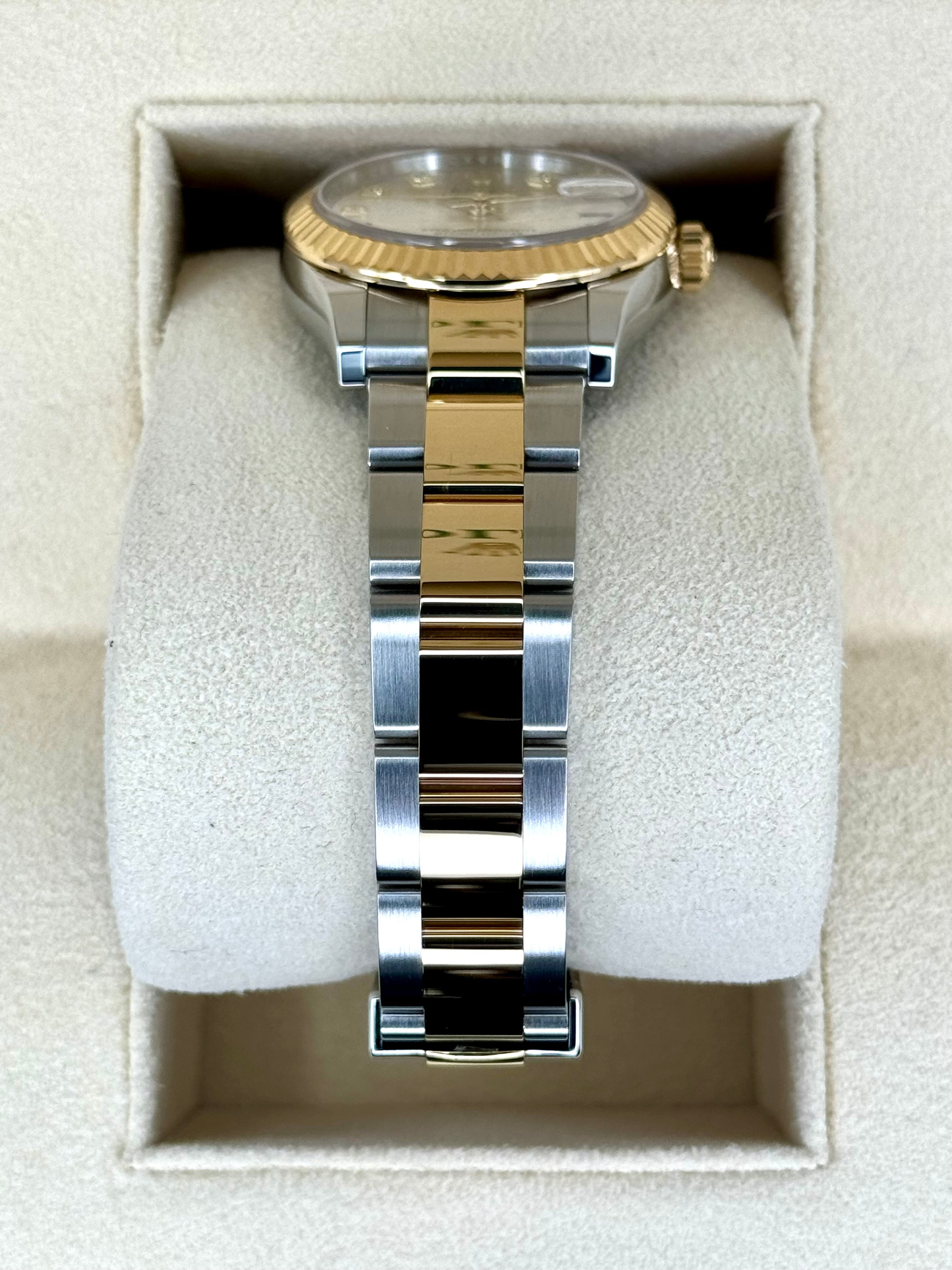 NEW 2024 Rolex Lady Datejust 31mm 278273 Two-Tone Silver Diamond Dial - MyWatchLLC