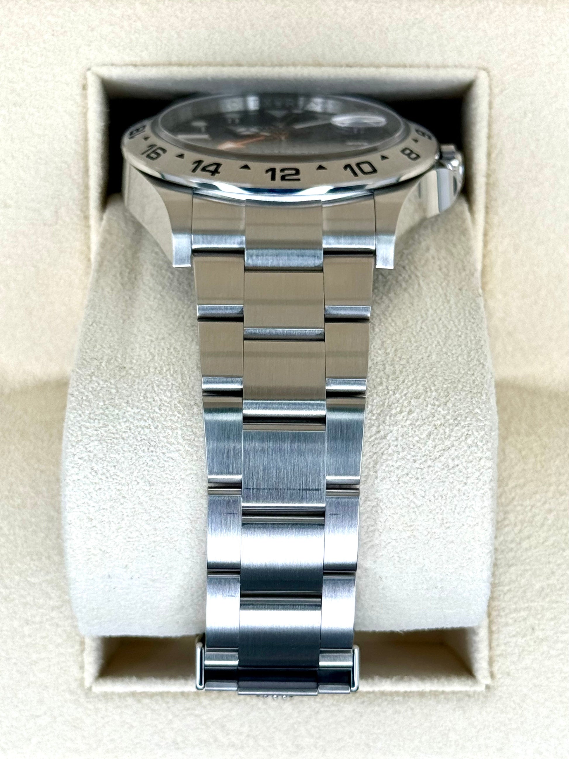 2022 Rolex Explorer II 42mm 226570 Black Dial - MyWatchLLC