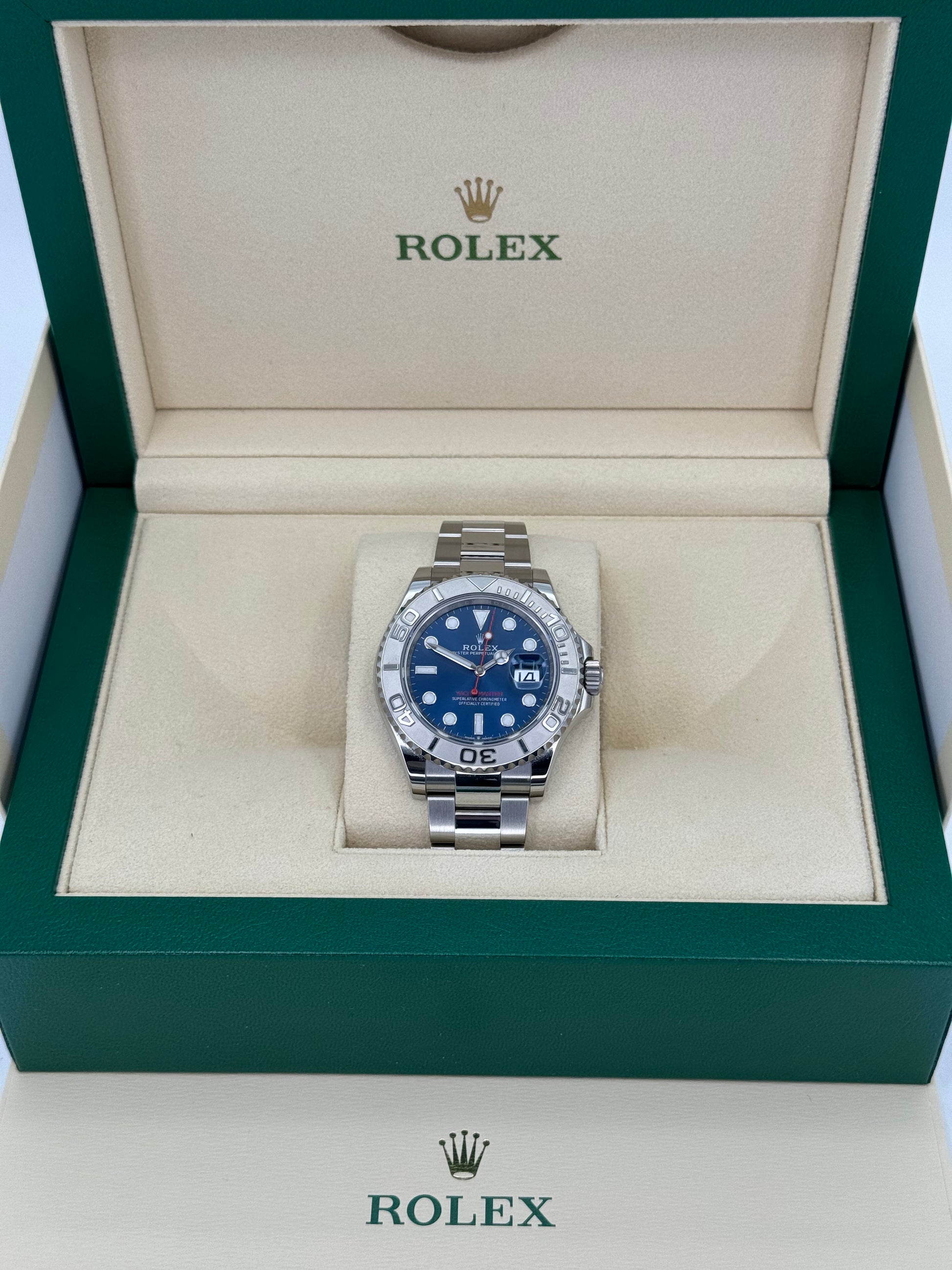 2023 Rolex Yacht-Master 40mm 126622 Stainless Steel Blue Dial - MyWatchLLC