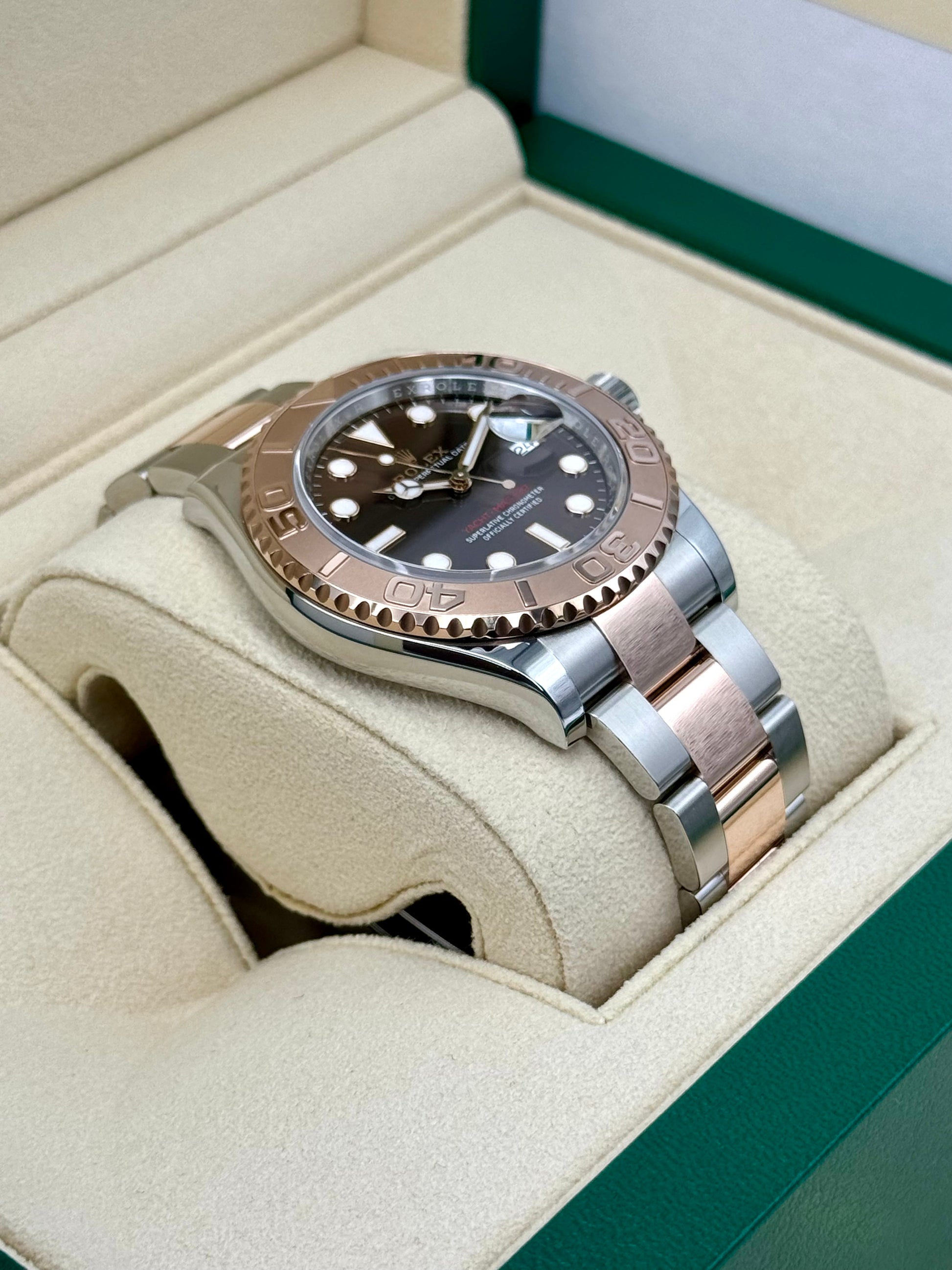 2024 Rolex Yacht-Master 40mm 126621 Two-Tone Chocolate Dial - MyWatchLLC