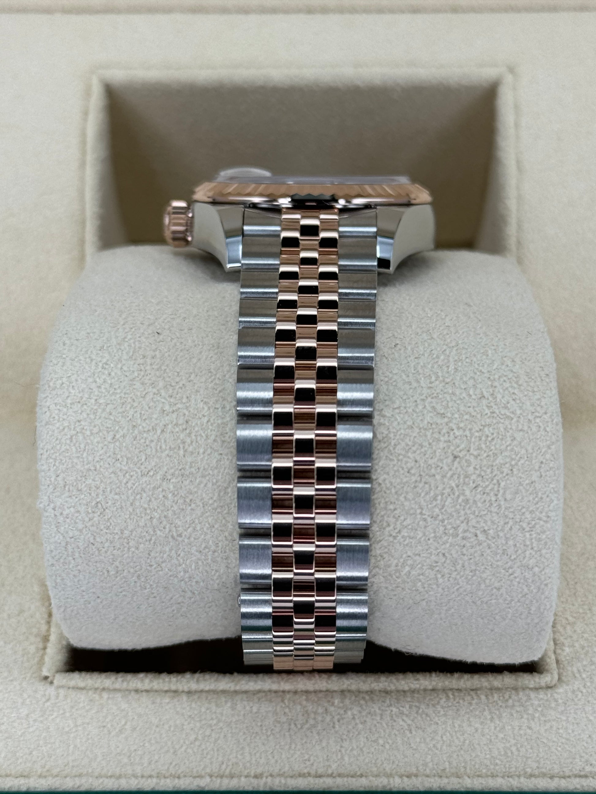 NEW 2023 Rolex Lady-Datejust 28mm 279171 Two-Tone Jubilee White Dial - MyWatchLLC