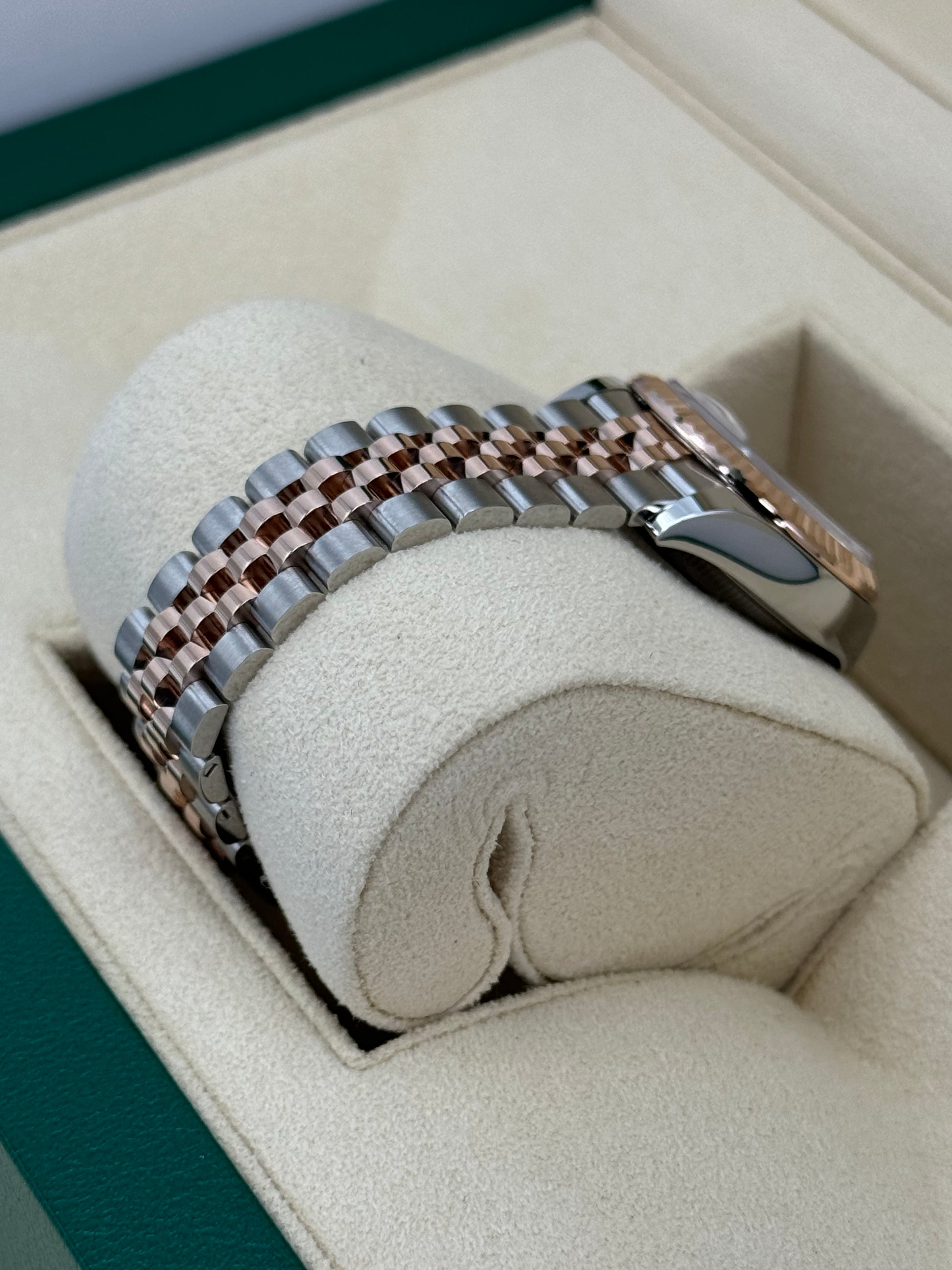 NEW 2023 Rolex Lady-Datejust 28mm 279171 Two-Tone Jubilee White Dial - MyWatchLLC