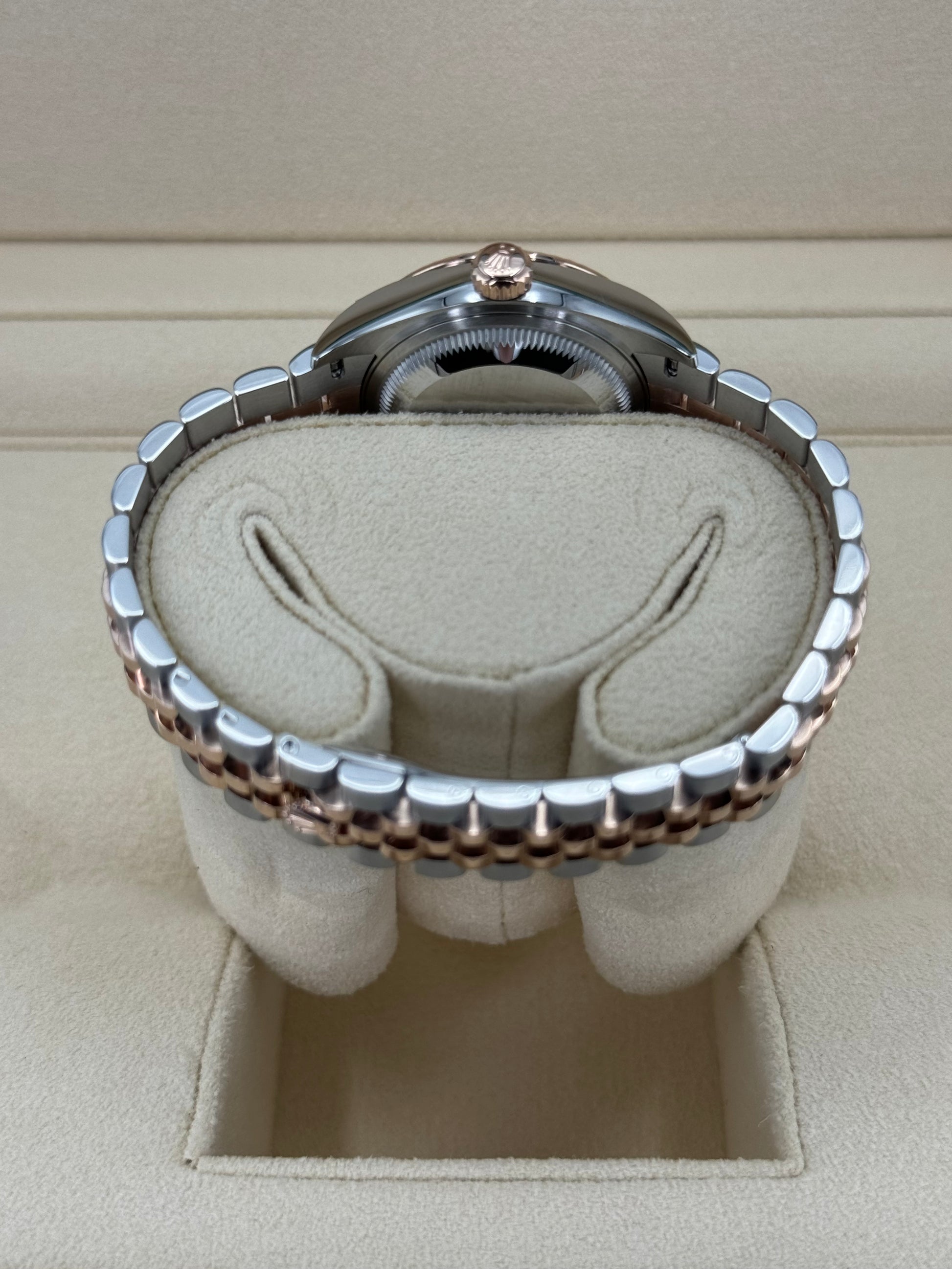 NEW 2023 Rolex Lady-Datejust 28mm 279171 Two-Tone Jubilee White Dial - MyWatchLLC