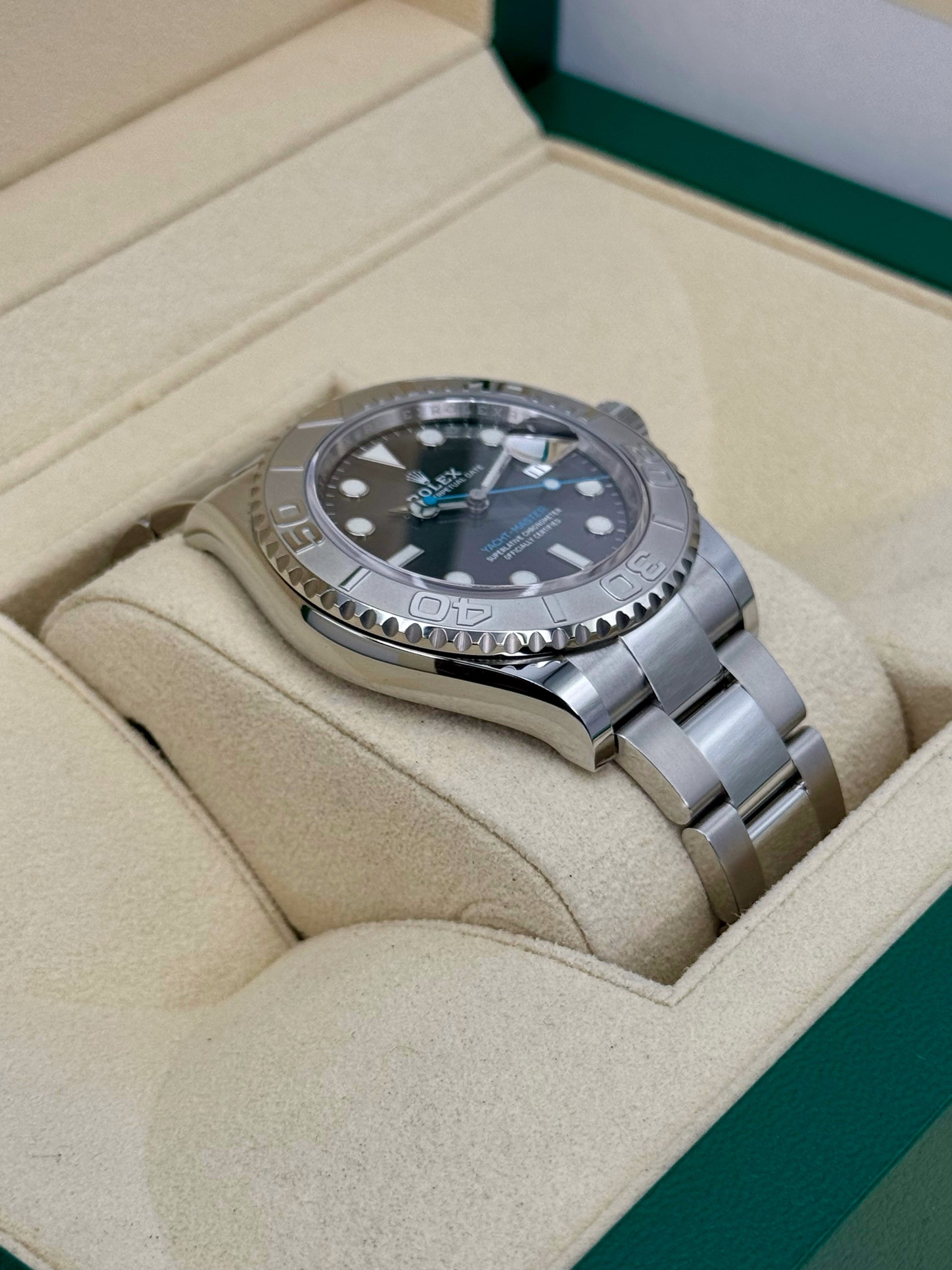 NEW 2021 Rolex Yacht-Master 40mm 126622 Stainless Steel Slate Dial - MyWatchLLC