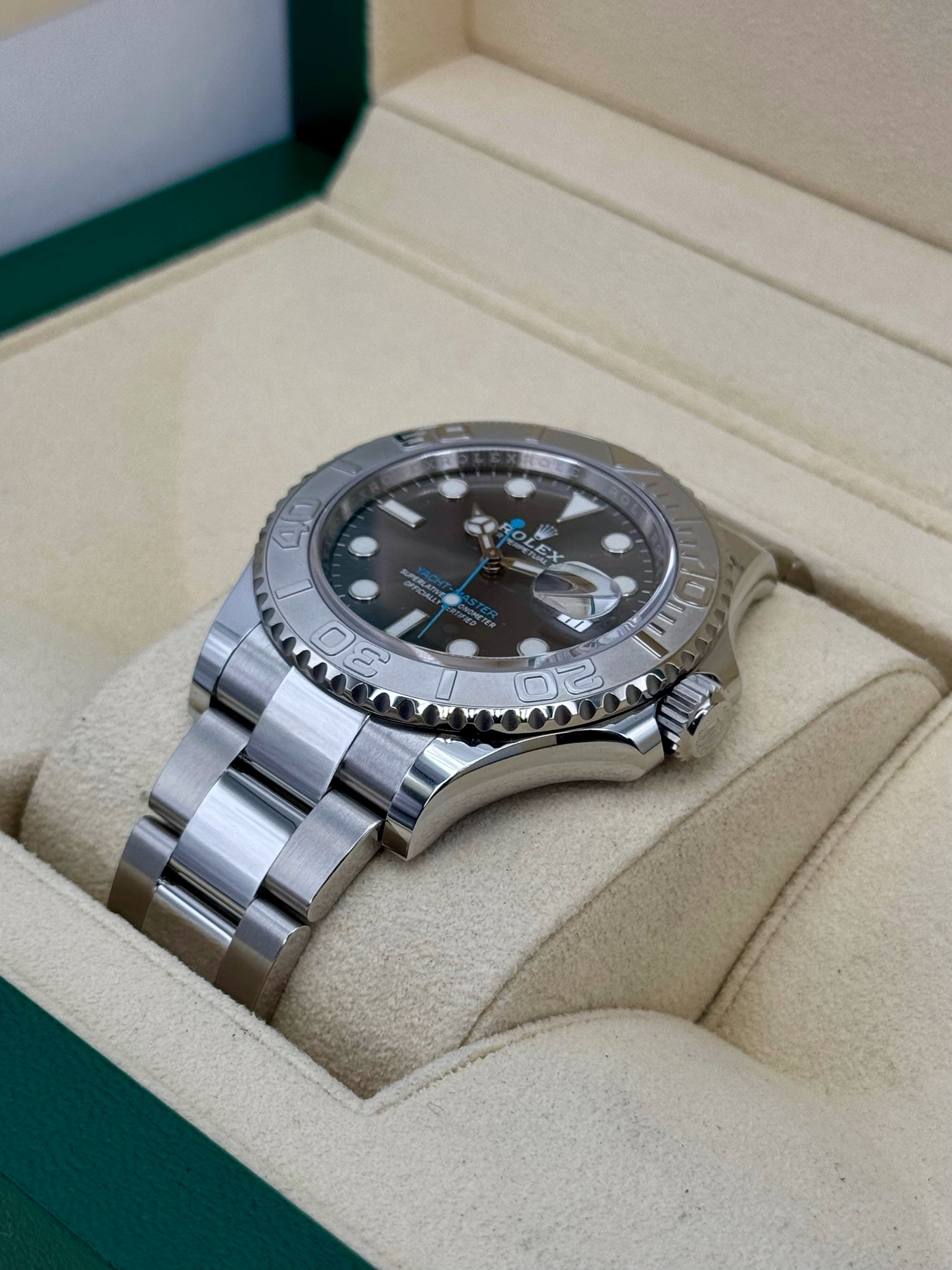 NEW 2021 Rolex Yacht-Master 40mm 126622 Stainless Steel Slate Dial - MyWatchLLC