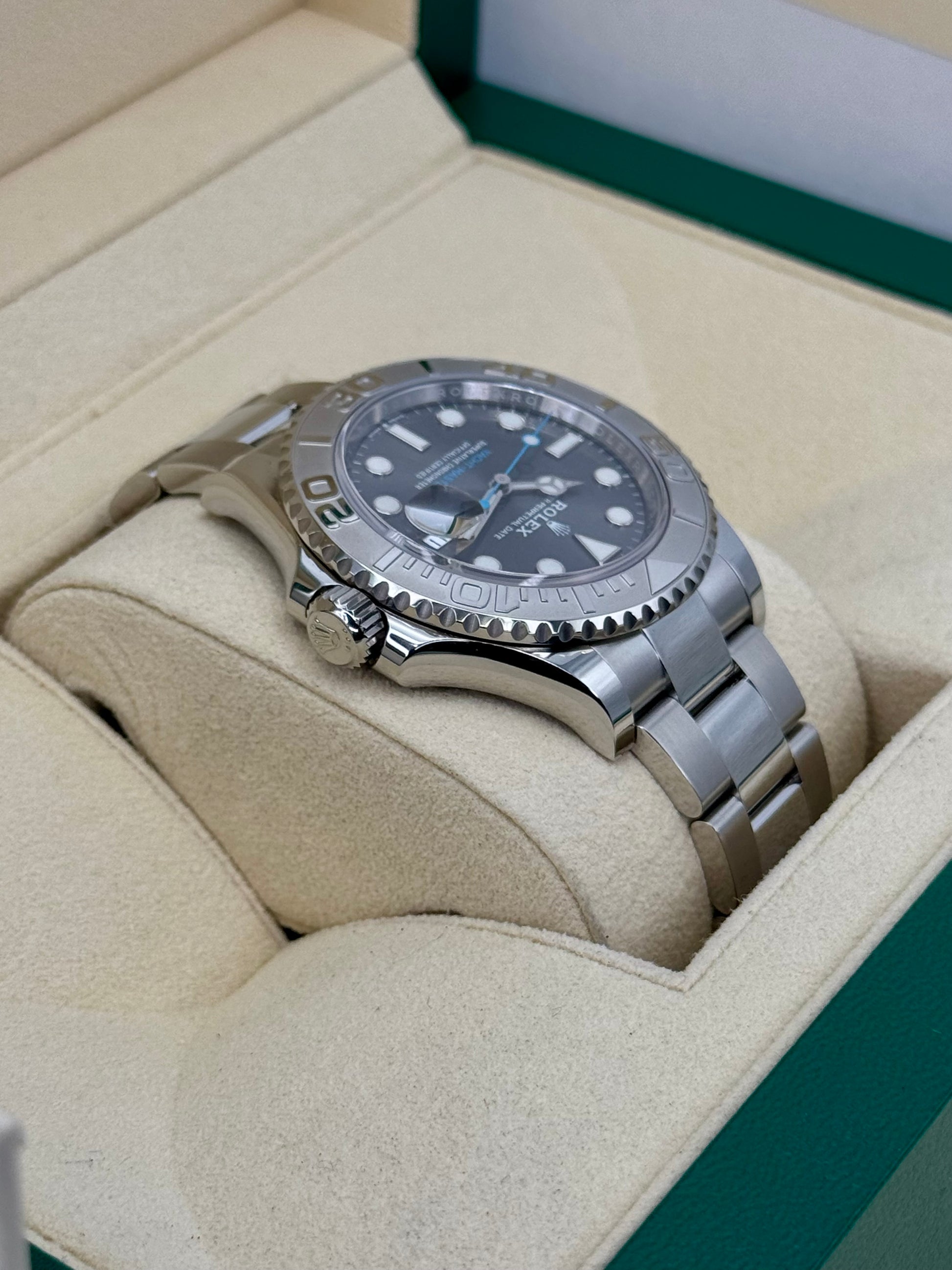 NEW 2021 Rolex Yacht-Master 40mm 126622 Stainless Steel Slate Dial - MyWatchLLC