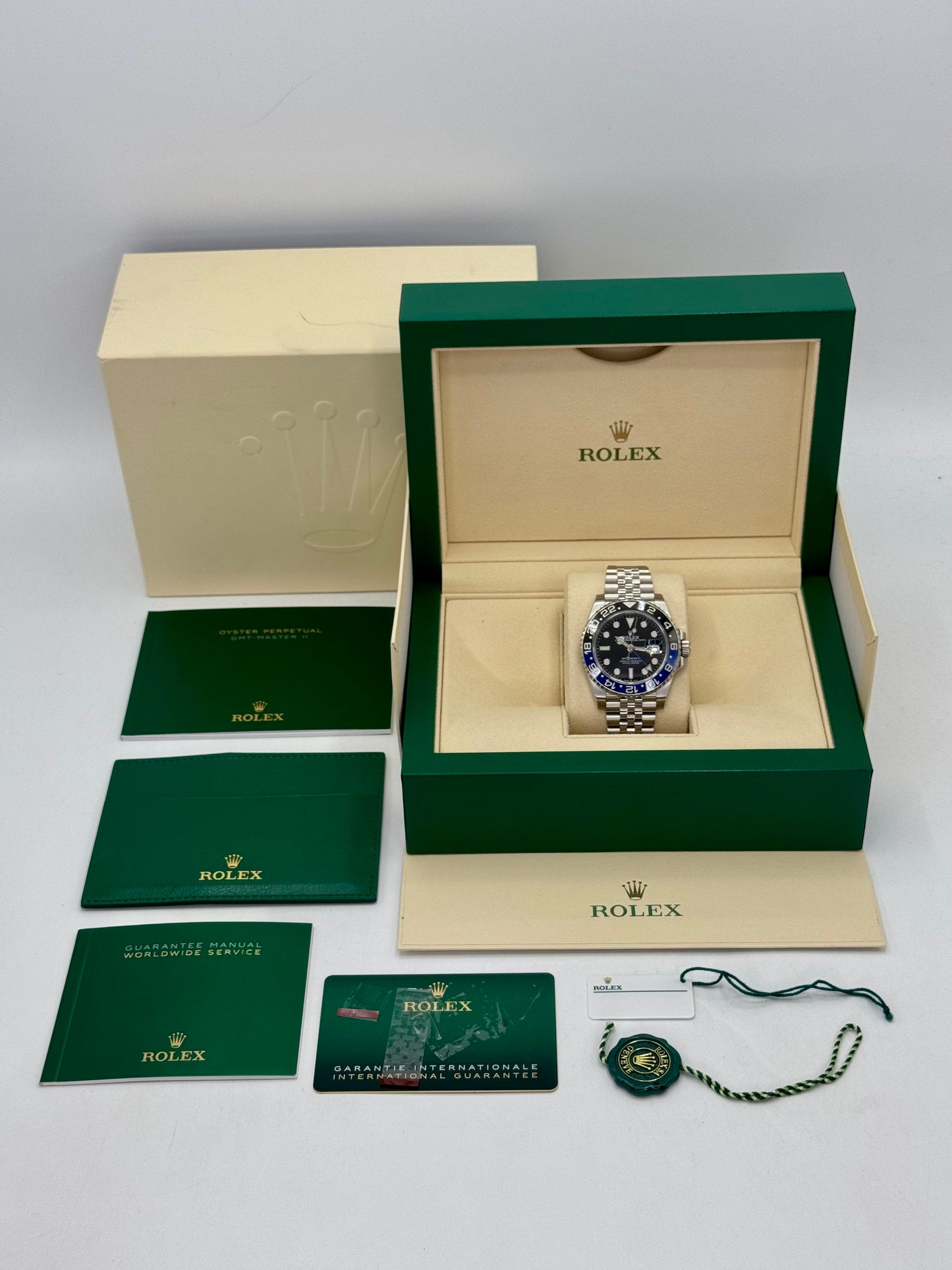2020 Rolex GMT-Master II "Batgirl" 40mm 126710BLNR Jubilee - MyWatchLLC