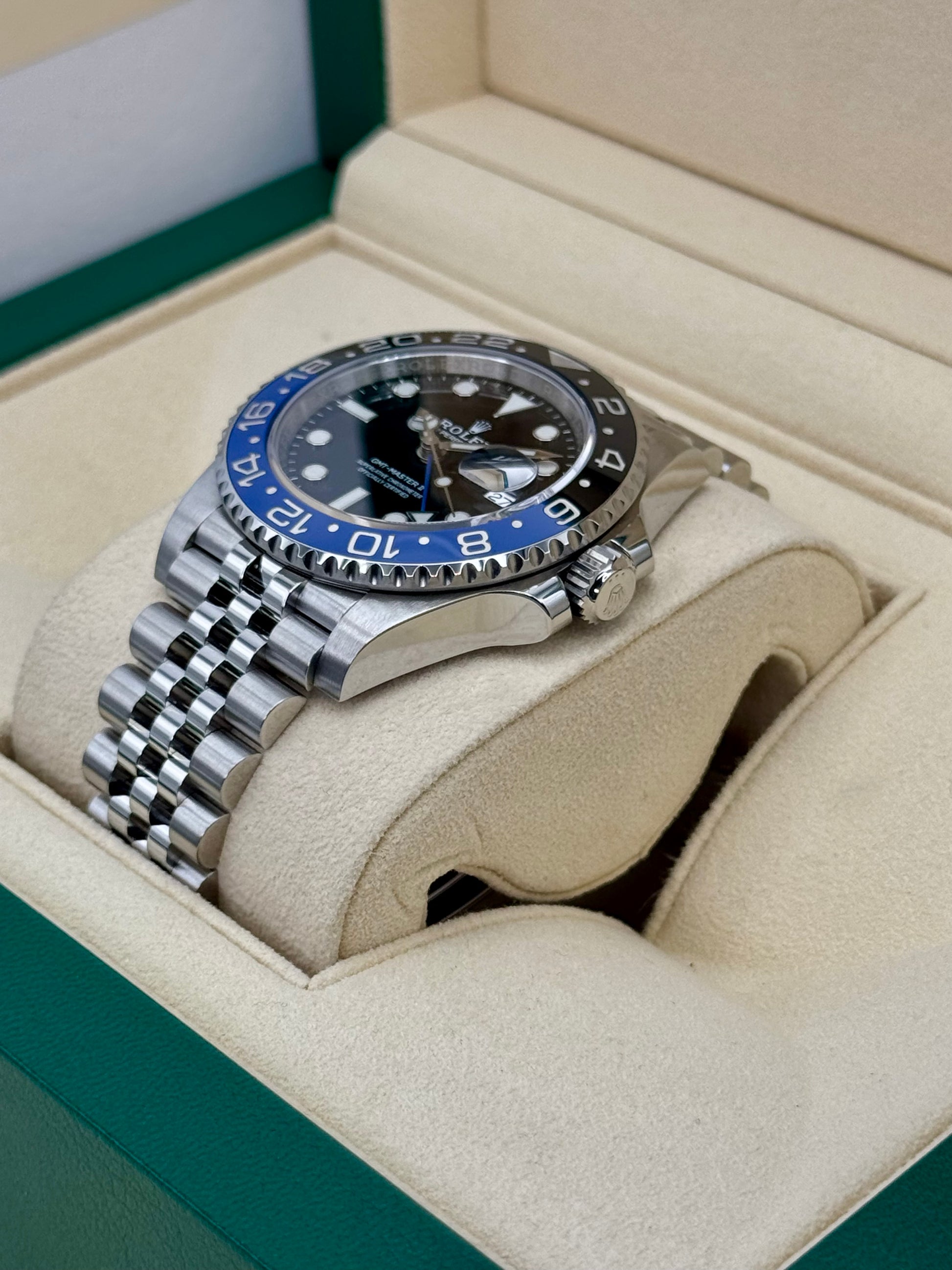 2020 Rolex GMT-Master II "Batgirl" 40mm 126710BLNR Jubilee - MyWatchLLC