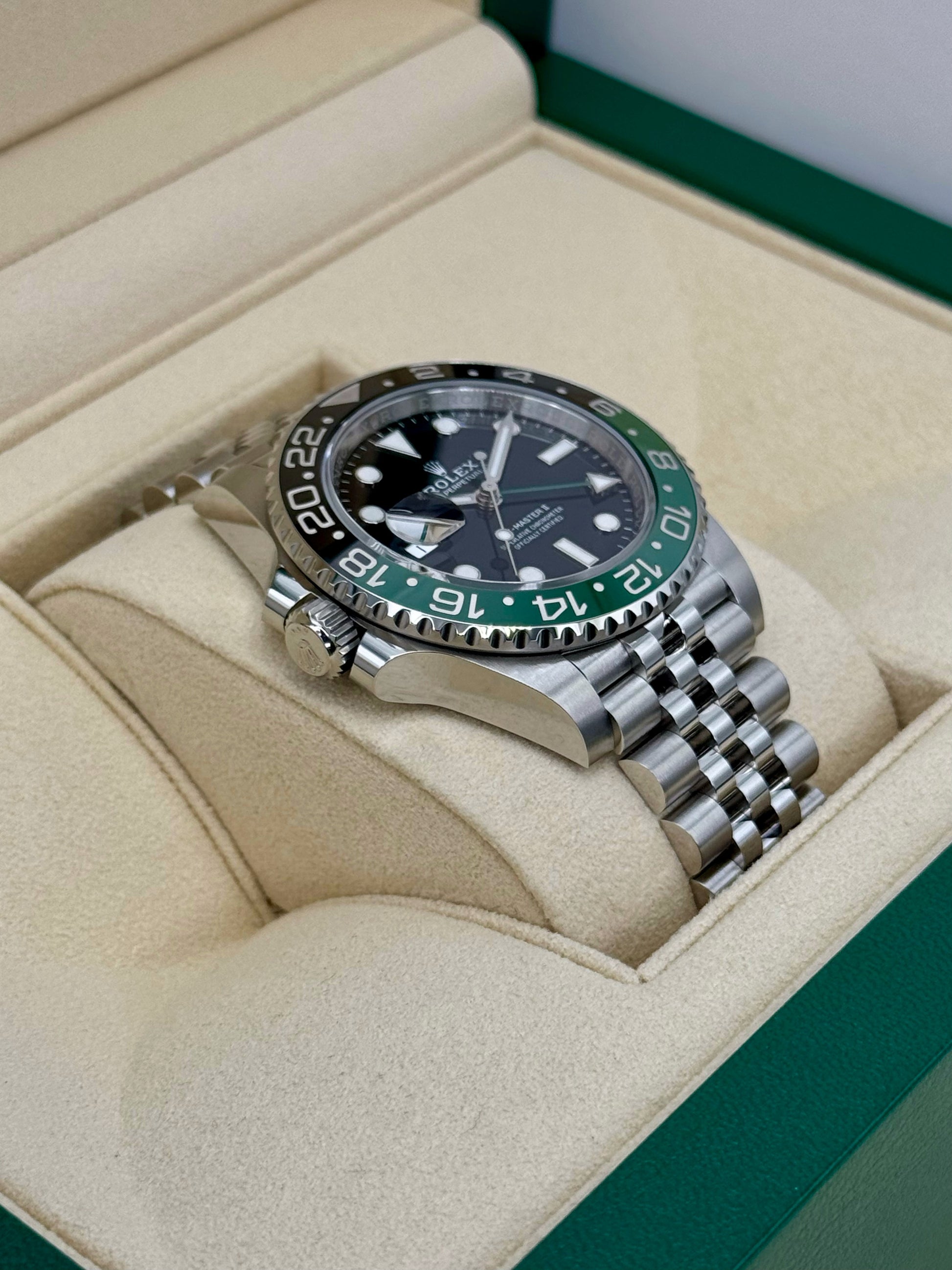 NEW 2025 Rolex GMT-Master II "Sprite" 40mm 126720VTNR Jubilee - MyWatchLLC