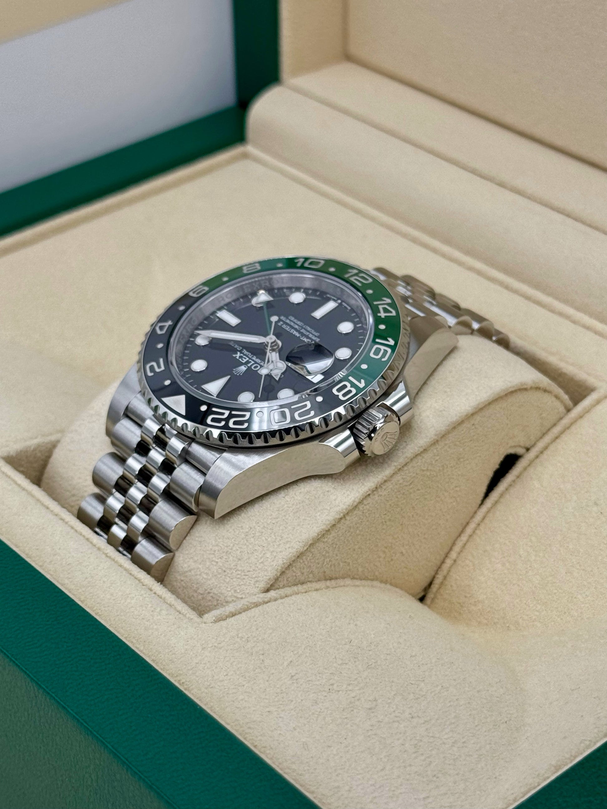 NEW 2025 Rolex GMT-Master II "Sprite" 40mm 126720VTNR Jubilee - MyWatchLLC