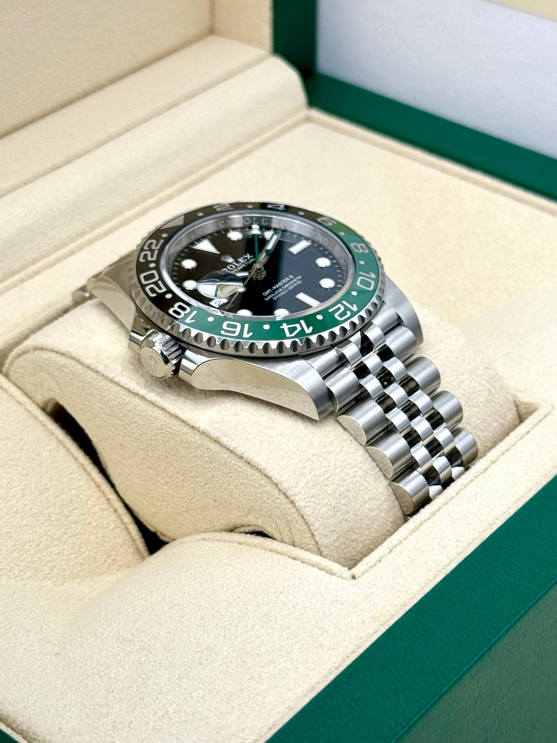 NEW 2023 Rolex GMT-Master II “Sprite” 40mm 126720VTNR Jubilee - MyWatchLLC