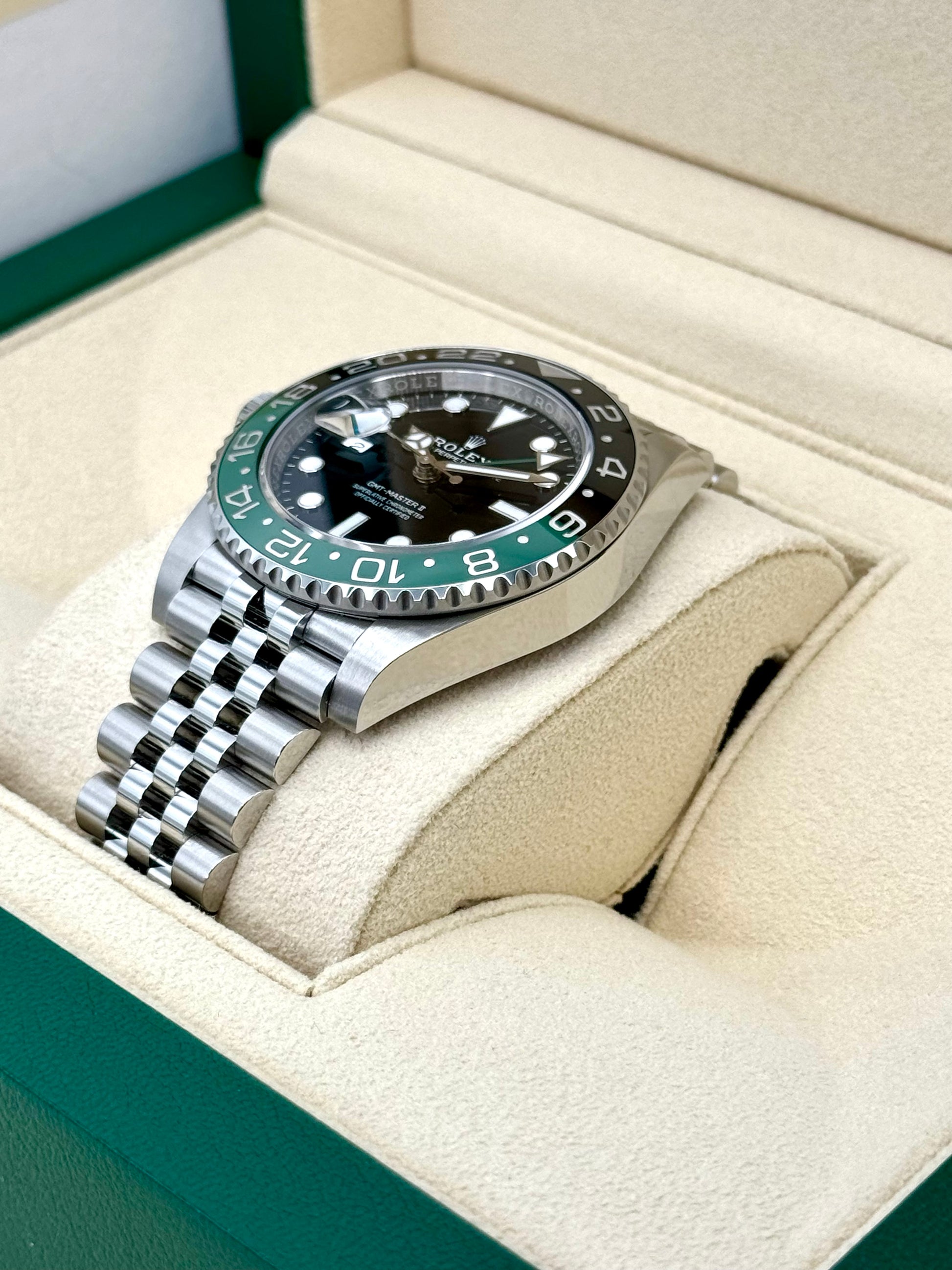 NEW 2023 Rolex GMT-Master II “Sprite” 40mm 126720VTNR Jubilee - MyWatchLLC