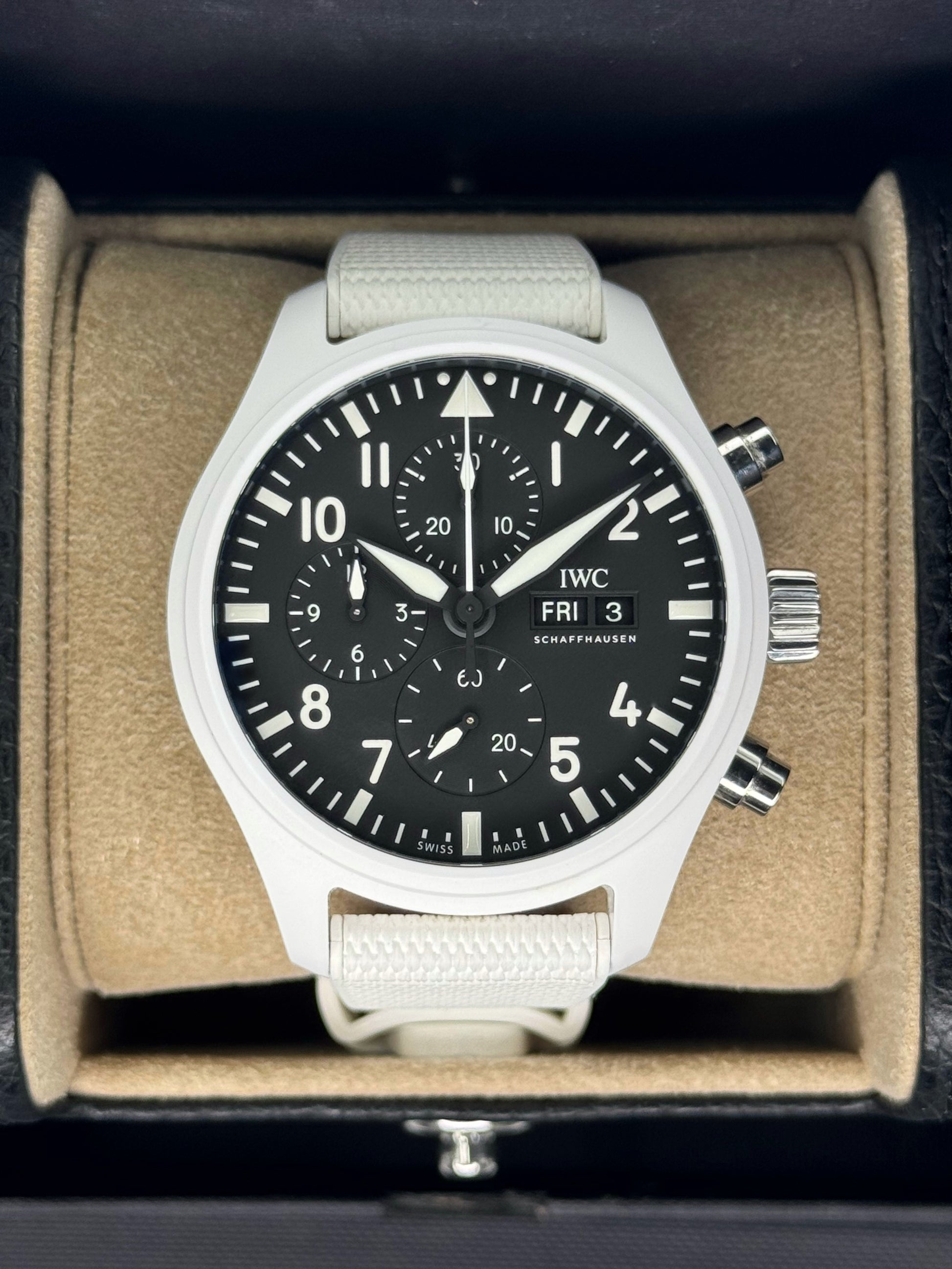 2024 IWC Pilot’s Chrono IW389105 44.5mm Top Gun Edition Lake Tahoe - MyWatchLLC