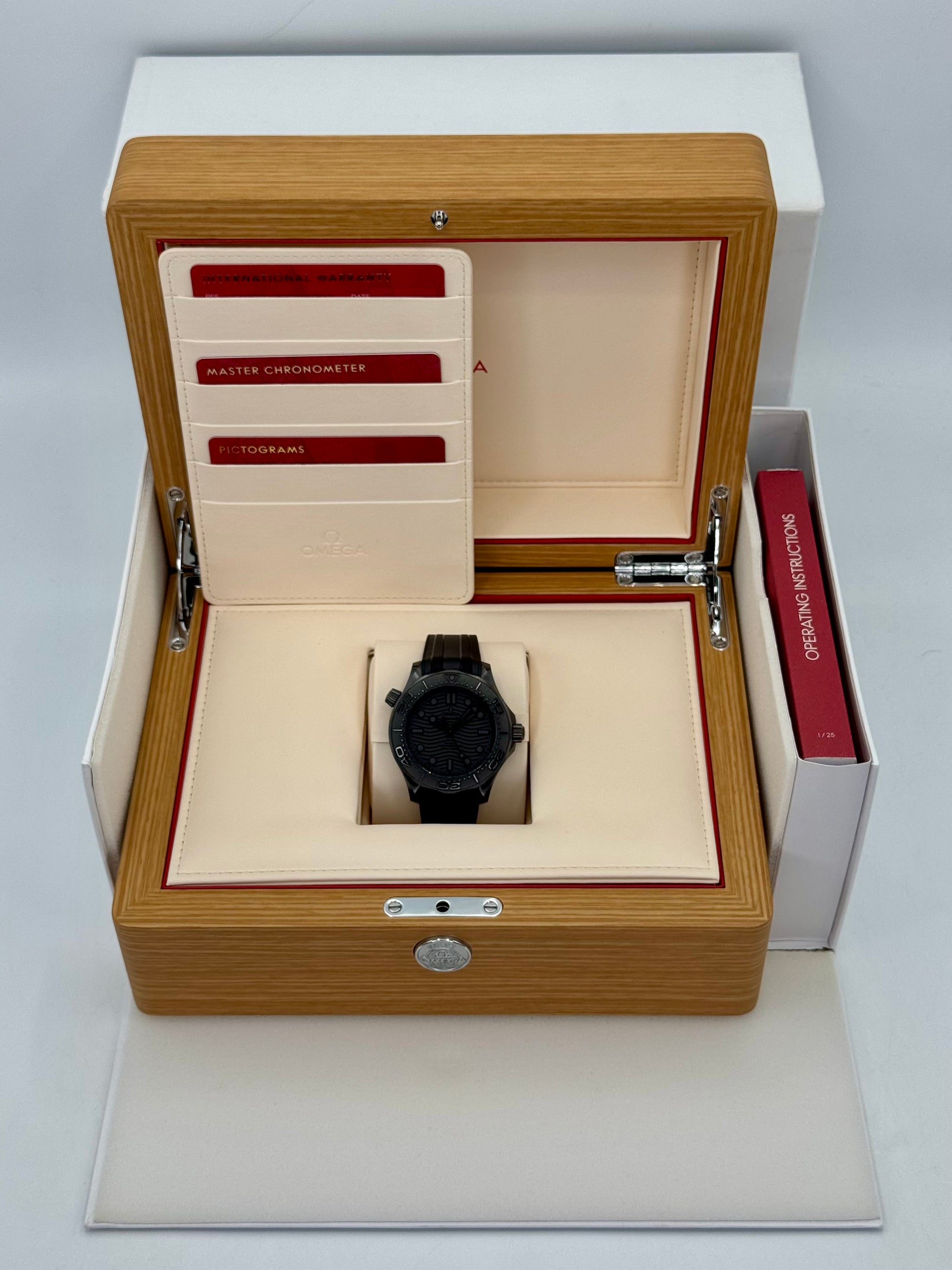 2023 Omega Seamaster 300m 43.5mm 210.92.44.20.01.003 Black Ceramic - MyWatchLLC