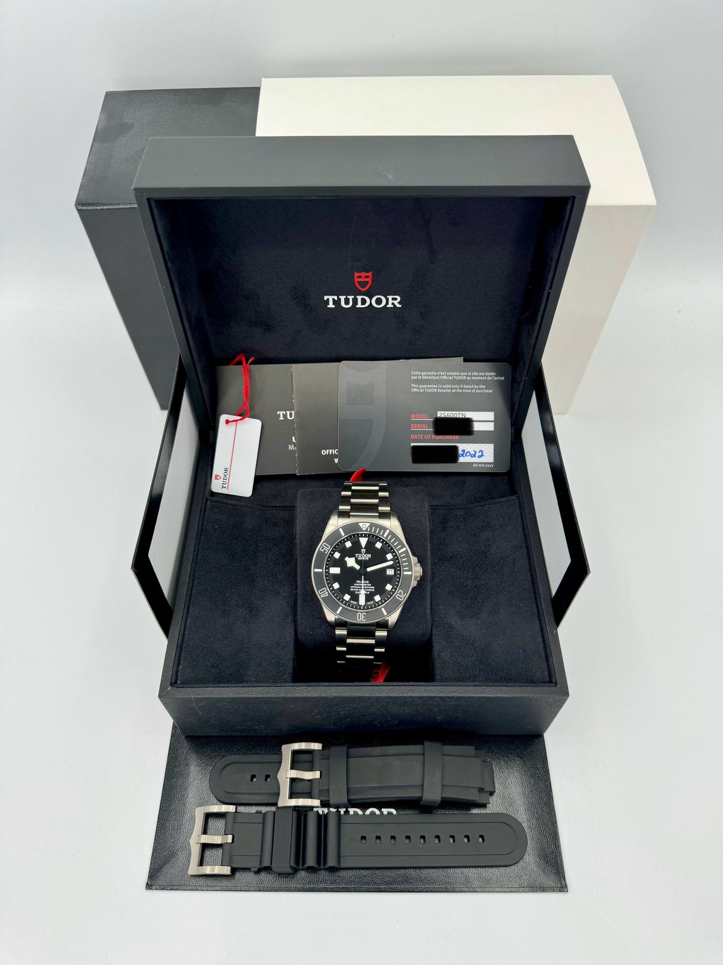 2022 Tudor Pelogas 42mm 25600TN Titanium Black Dial - MyWatchLLC