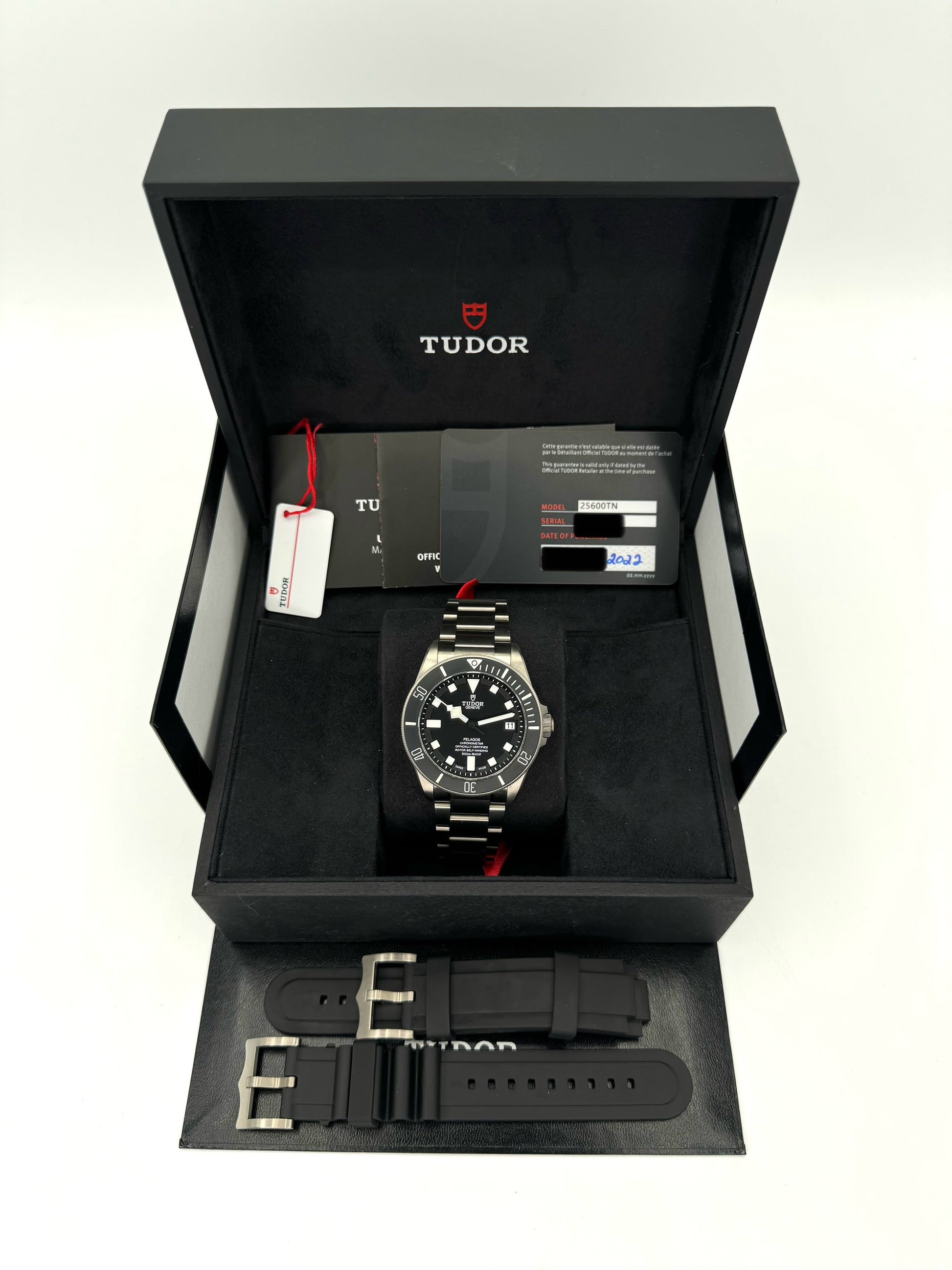 2022 Tudor Pelogas 42mm 25600TN Titanium Black Dial - MyWatchLLC