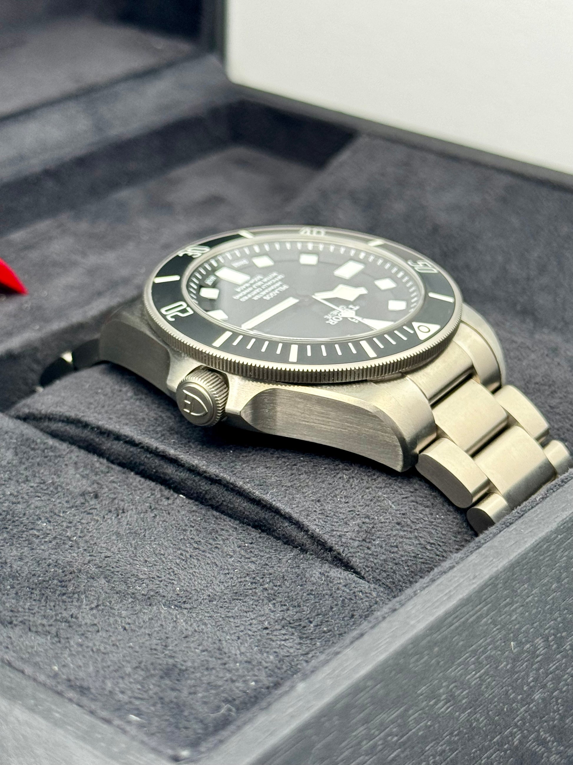 2022 Tudor Pelogas 42mm 25600TN Titanium Black Dial - MyWatchLLC
