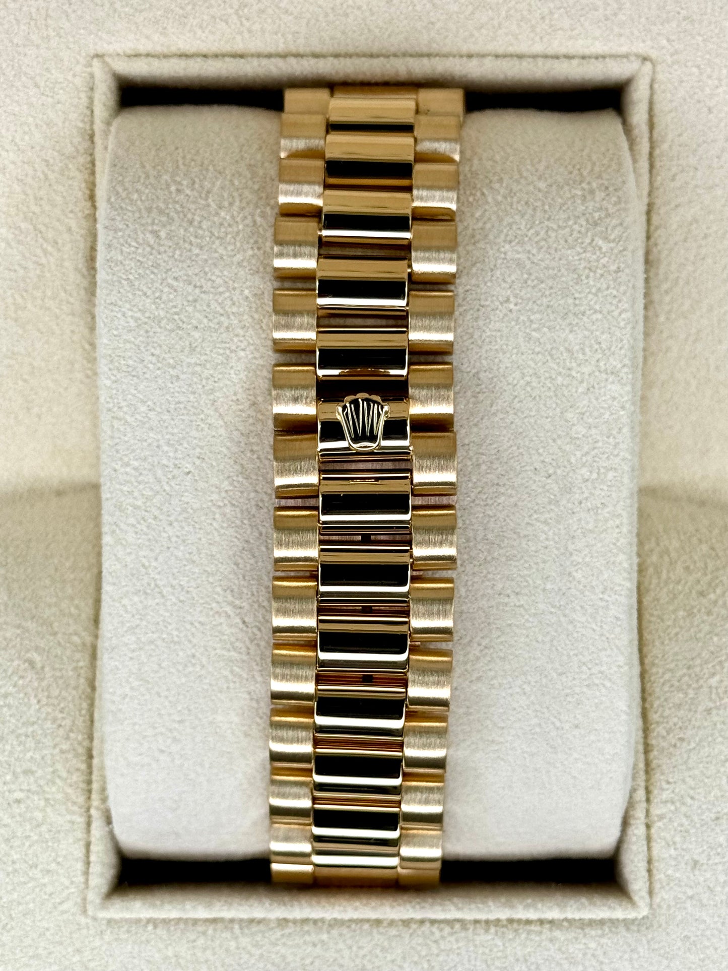 1981 Rolex Day-Date 36mm 18038 Presidential Black Dial - MyWatchLLC