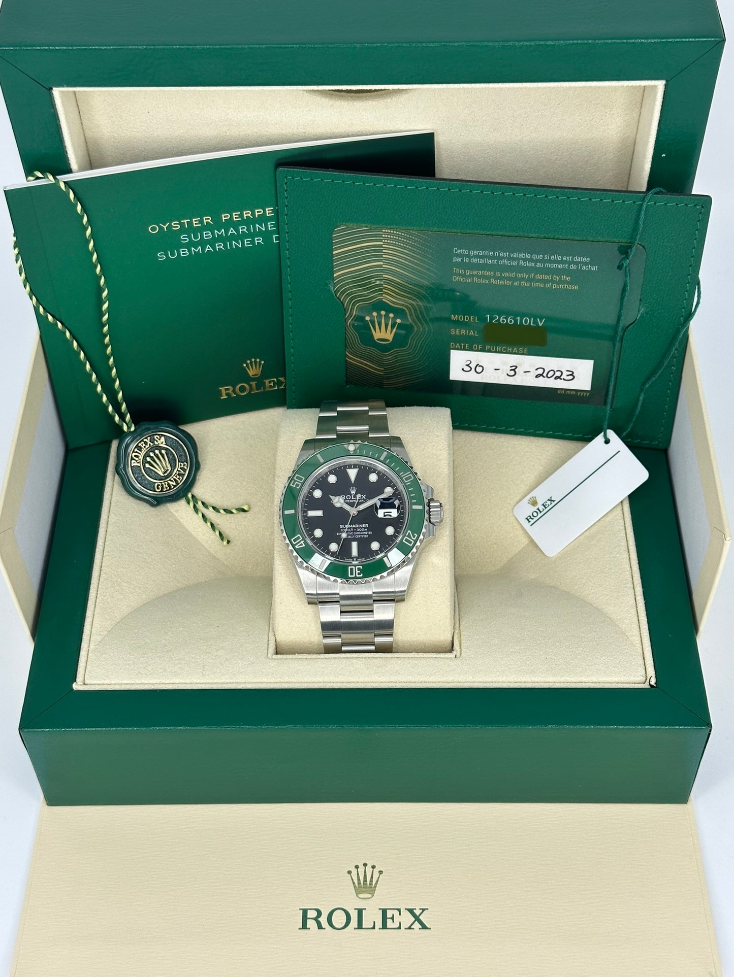 2023 Rolex Submariner Date “Starbucks” 41mm 126610LV Oyster Black Dial - MyWatchLLC