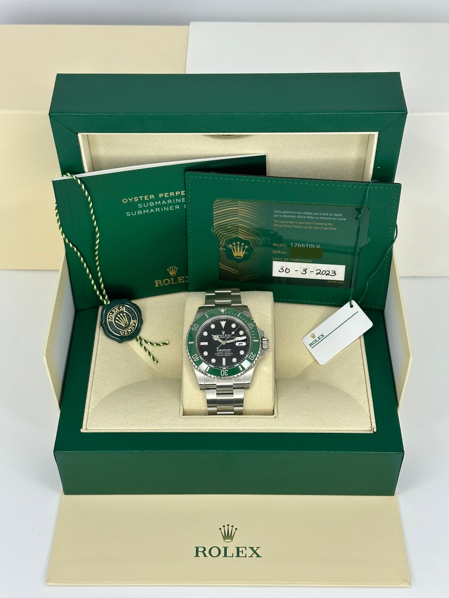 2023 Rolex Submariner Date “Starbucks” 41mm 126610LV Oyster Black Dial - MyWatchLLC