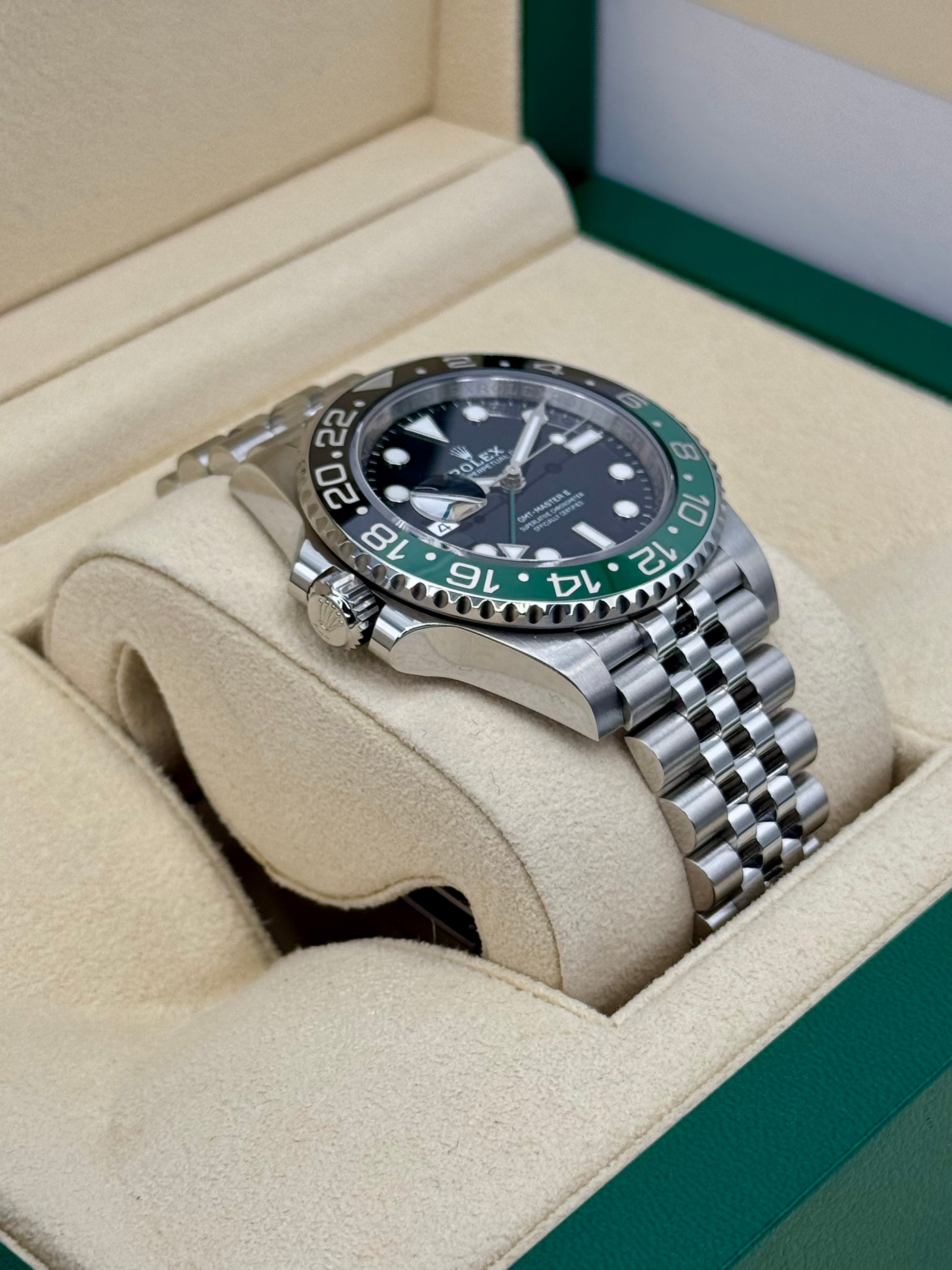 2024 Rolex GMT-Master II "Sprite" 40mm 126720VTNR Jubilee - MyWatchLLC