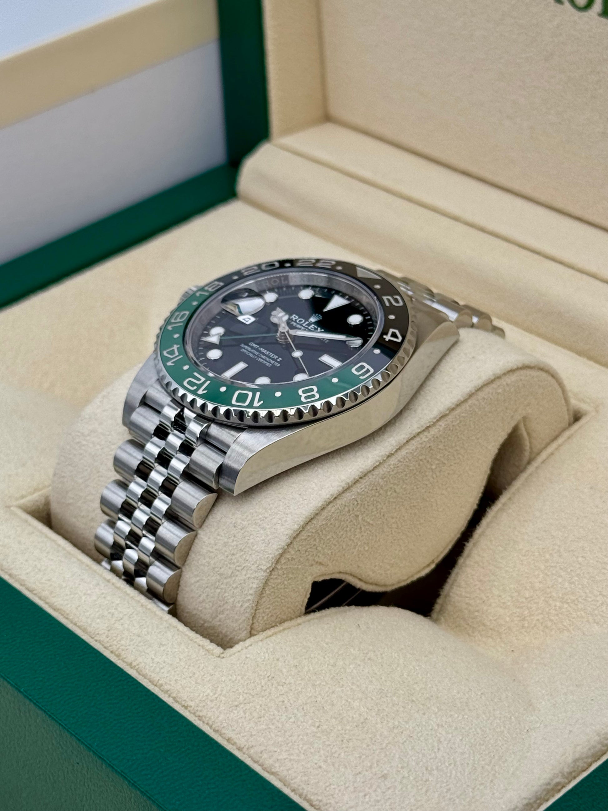 2024 Rolex GMT-Master II "Sprite" 40mm 126720VTNR Jubilee - MyWatchLLC