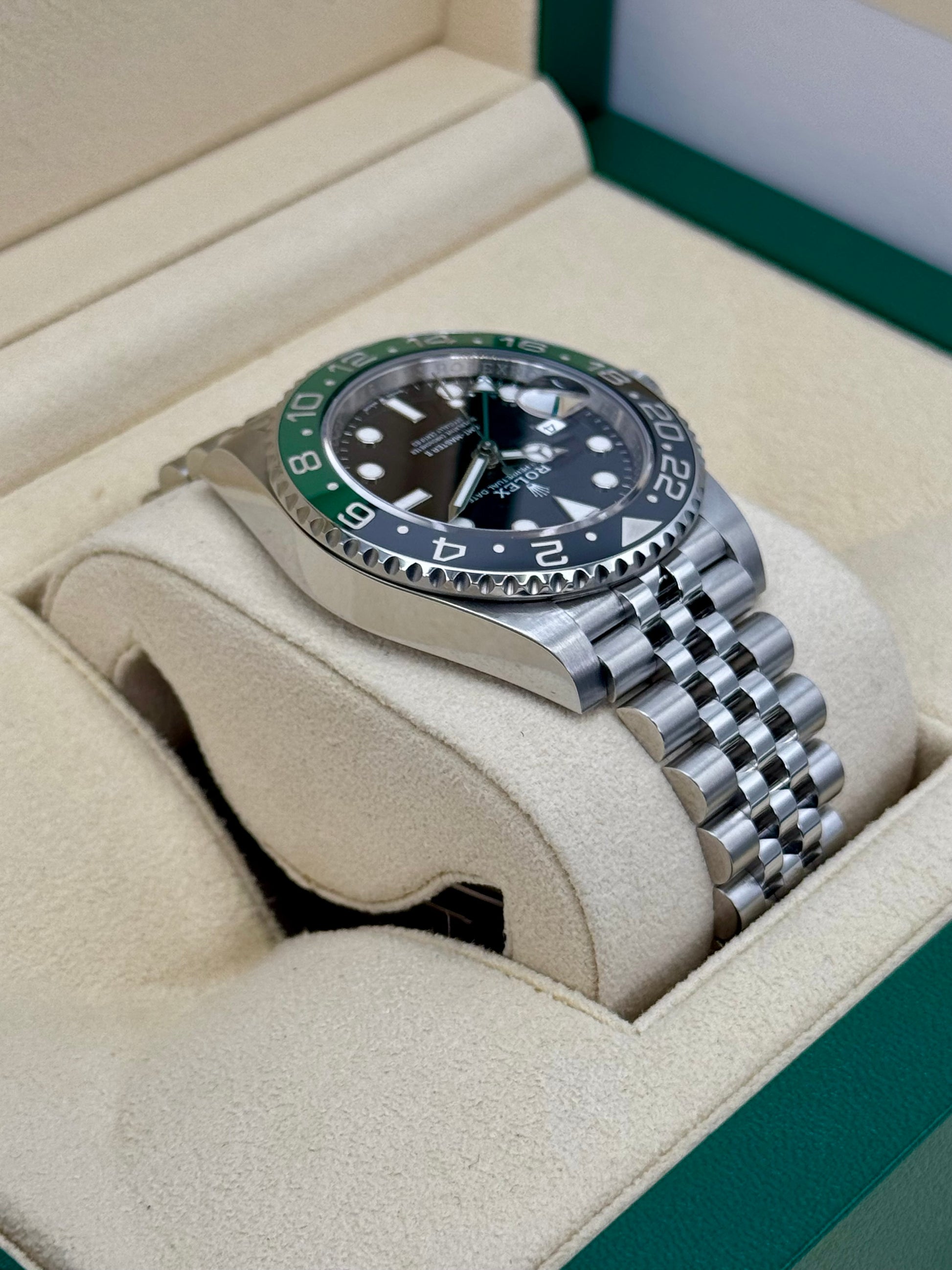 2024 Rolex GMT-Master II "Sprite" 40mm 126720VTNR Jubilee - MyWatchLLC