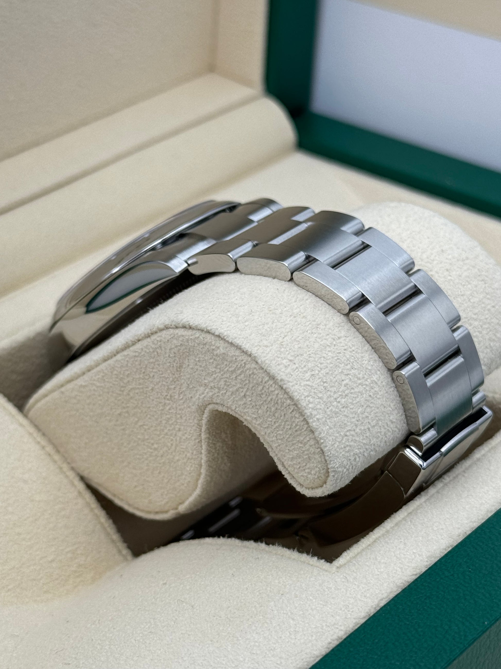 NEW 2023 Rolex Oyster Perpetual 41mm 124300 Stainless Steel Black Dial - MyWatchLLC