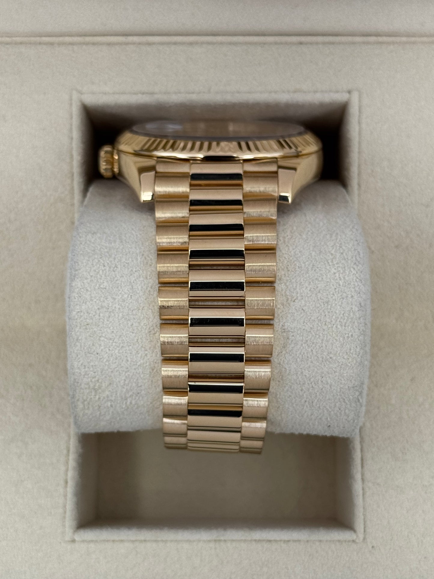 2021 Rolex Day-Date 40mm 228238 Presidential Champagne Dial