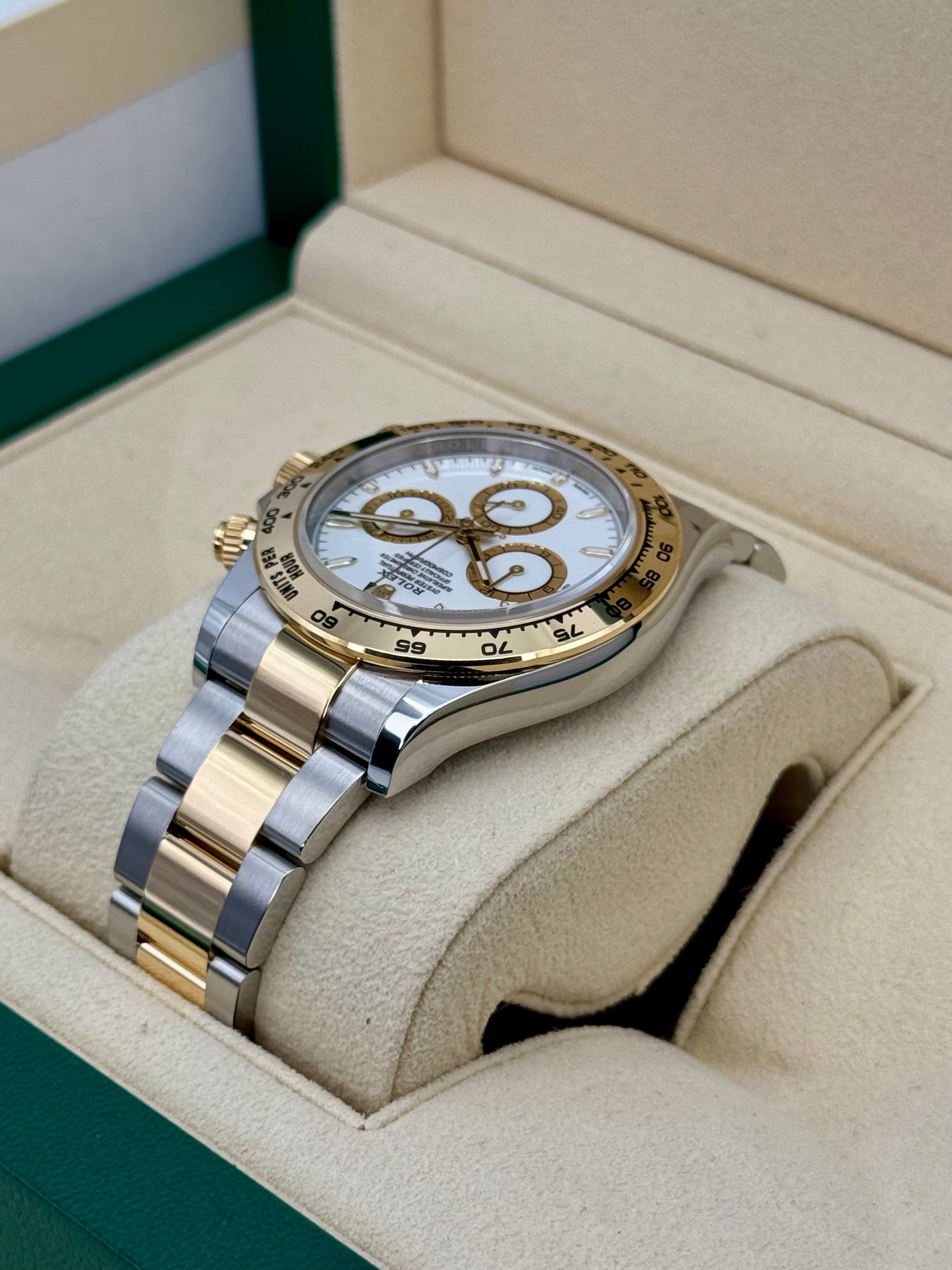 NEW 2025 Rolex Daytona 40mm 126503 Two-Tone White Dial - MyWatchLLC