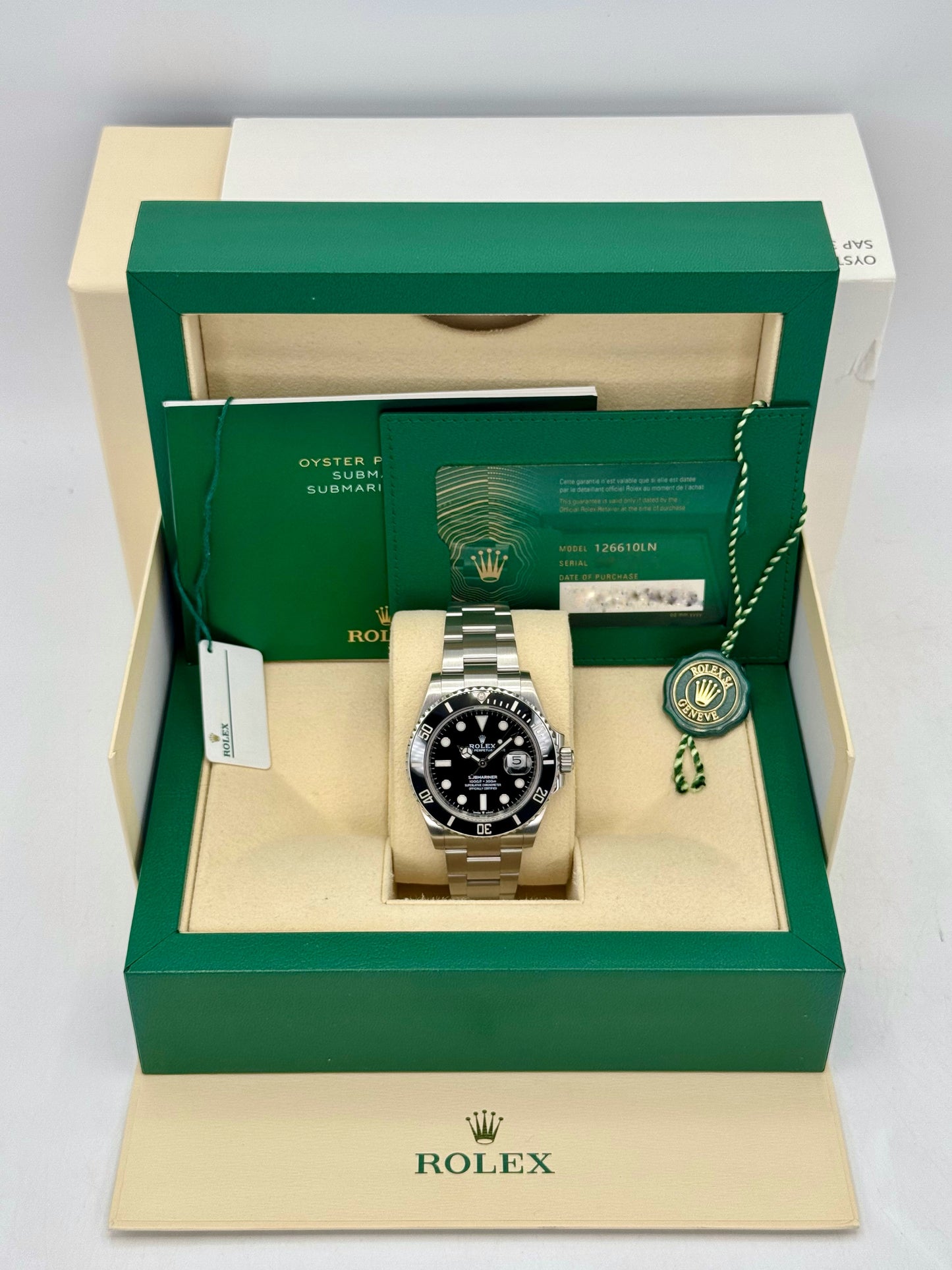 2022 Rolex Submariner 41mm 126610LN Stainless Steel Black Dial - MyWatchLLC