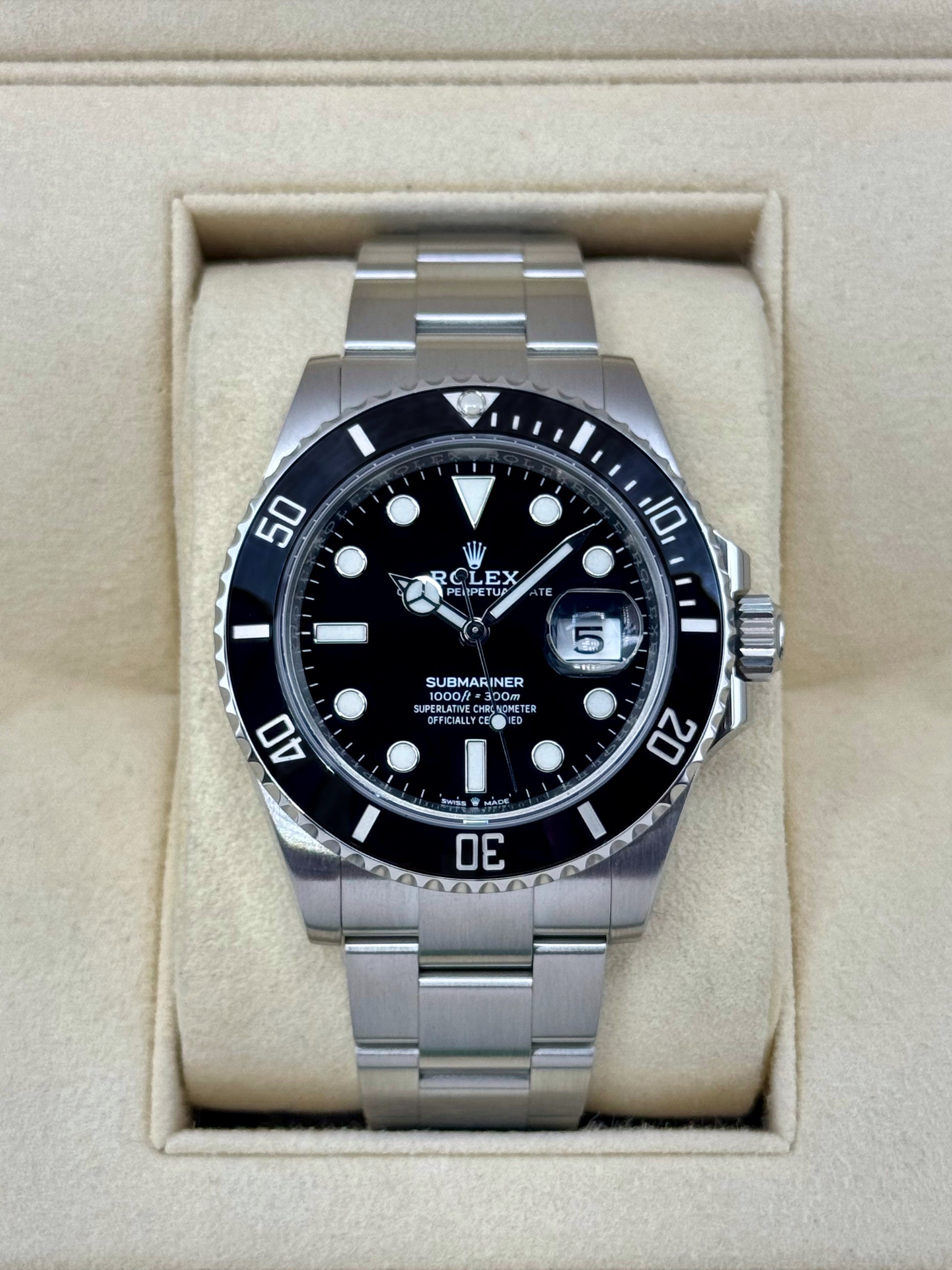 2022 Rolex Submariner 41mm 126610LN Stainless Steel Black Dial - MyWatchLLC