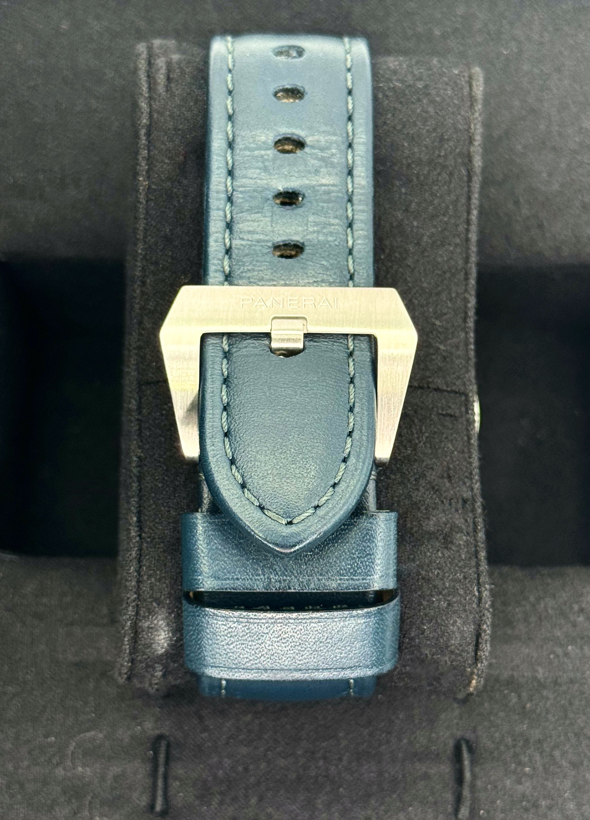 2021 Panerai Luminor Marina 44mm PAM01314 Stainless Steel White Dial - MyWatchLLC