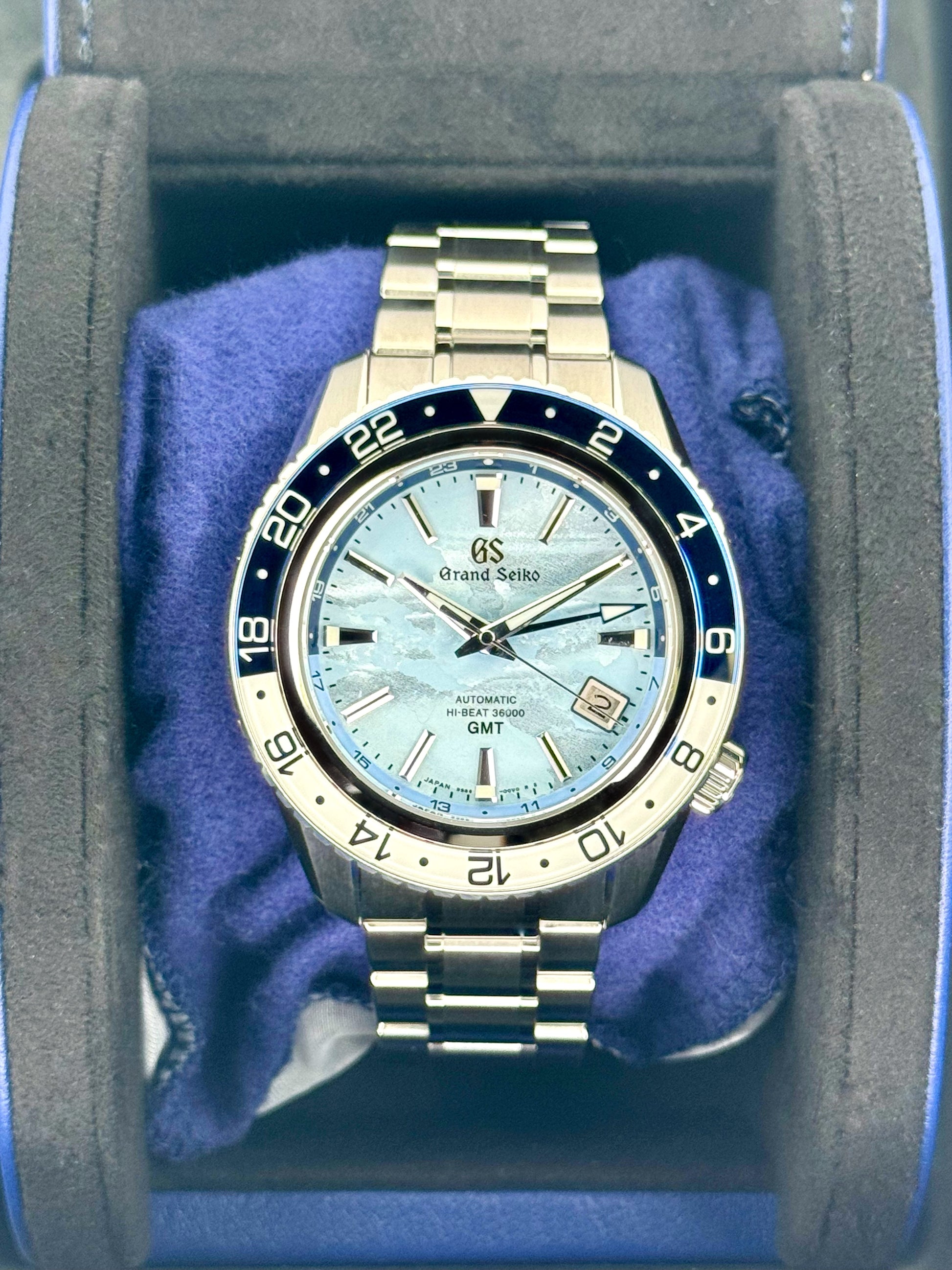 2024 Grand Seiko Sport Limited 44.2mm SBGJ275G Stainless Steel Blue Dial - MyWatchLLC