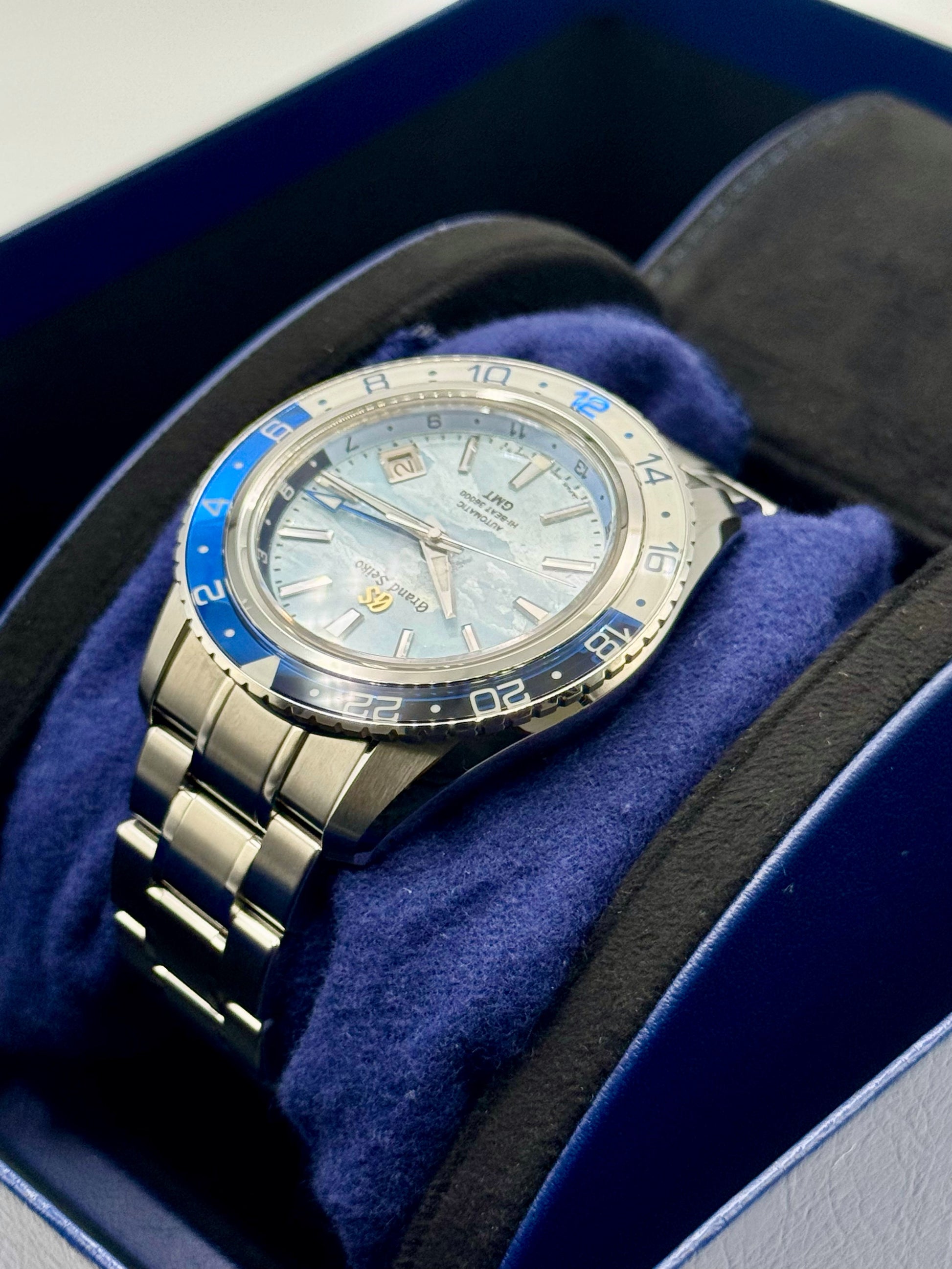 2024 Grand Seiko Sport Limited 44.2mm SBGJ275G Stainless Steel Blue Dial - MyWatchLLC