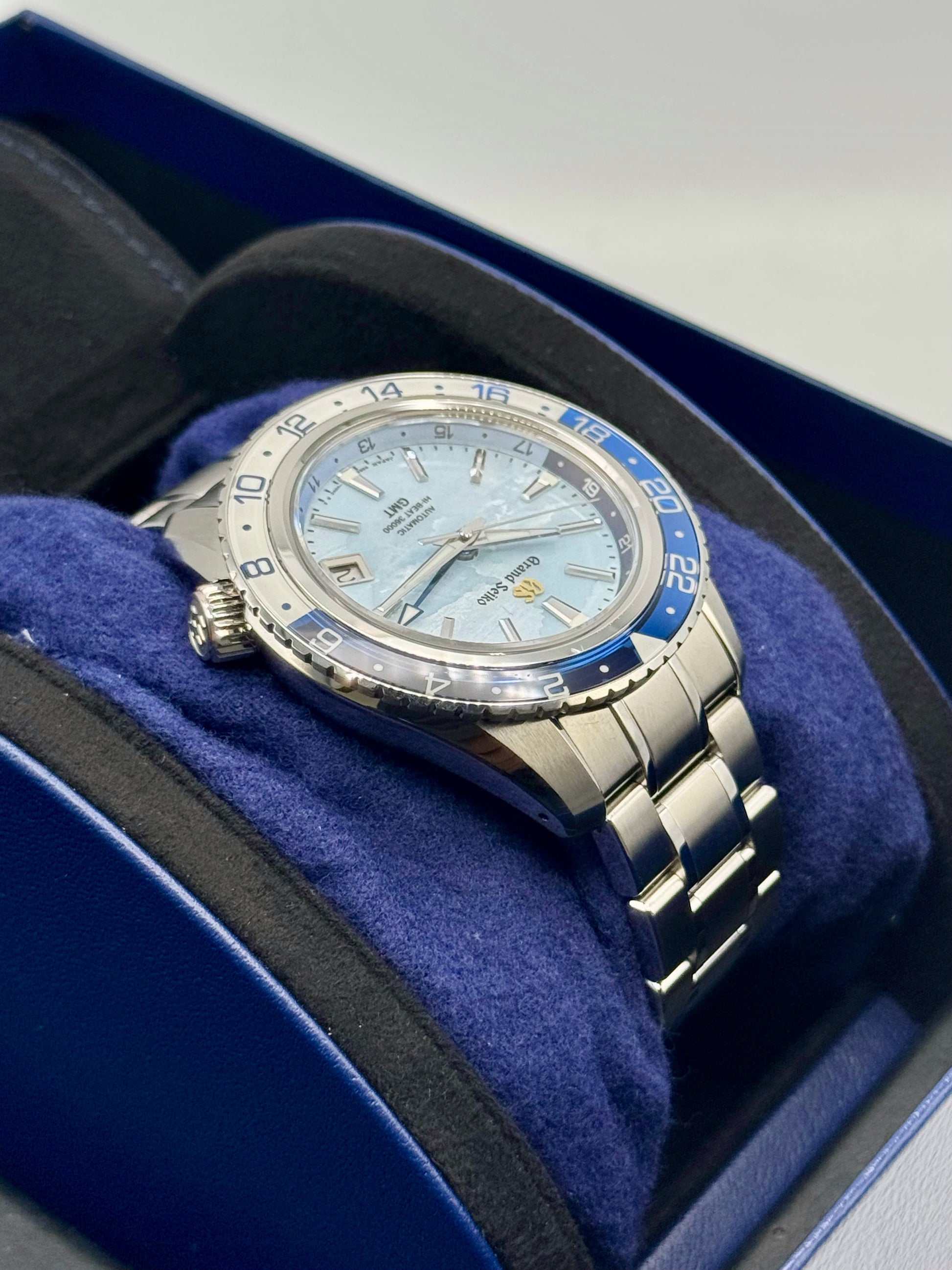 2024 Grand Seiko Sport Limited 44.2mm SBGJ275G Stainless Steel Blue Dial - MyWatchLLC