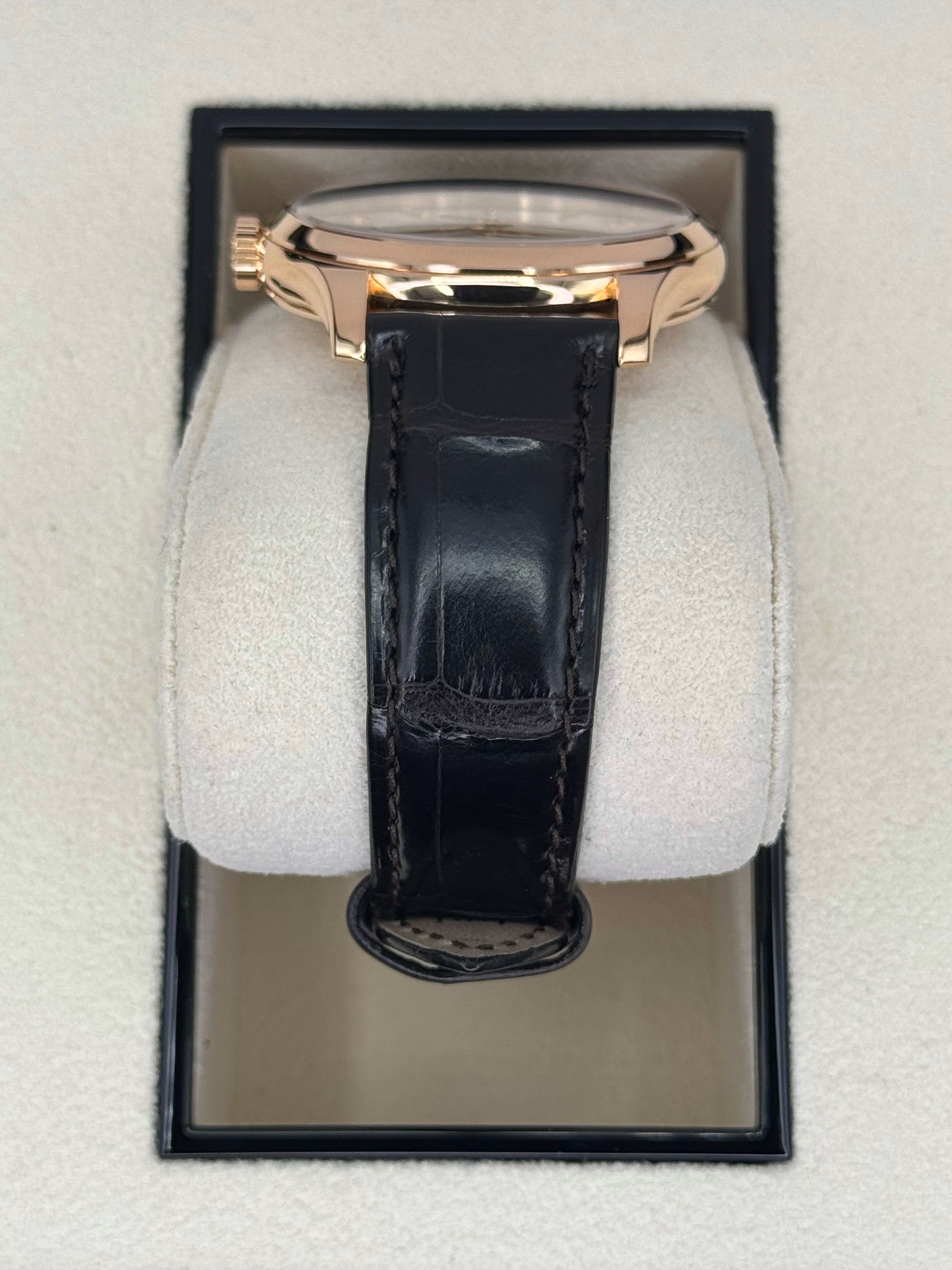 NEW 2022 Patek Philippe Calatrava 39mm 5227R Rose Gold Ivory Dial - MyWatchLLC