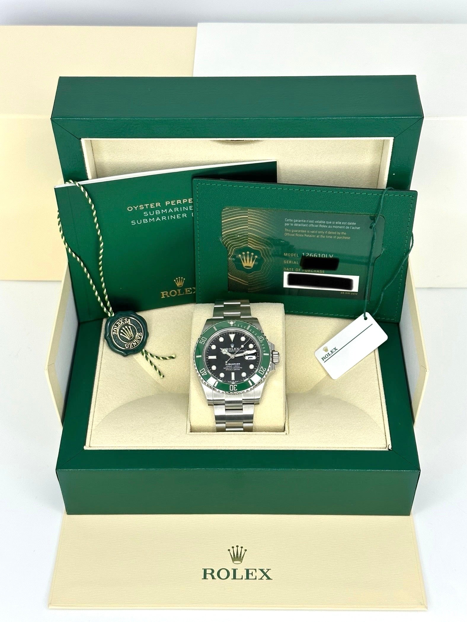 NEW 2024 Rolex Submariner "Starbucks" 41mm 126610LV Black Dial - MyWatchLLC