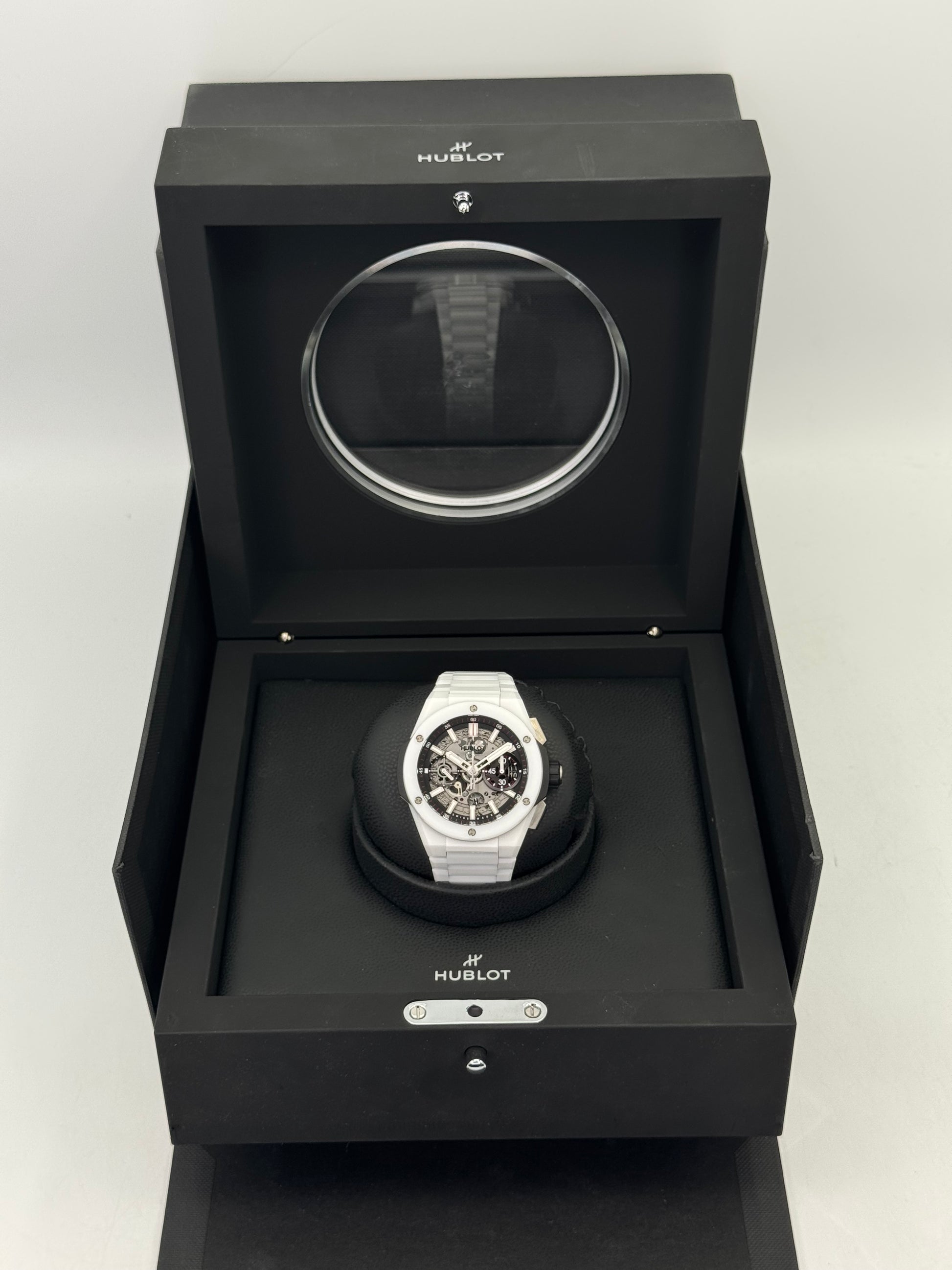 2021 Hublot Big Bang Integrated 42mm 451.HX.1123.HX White Ceramic - MyWatchLLC