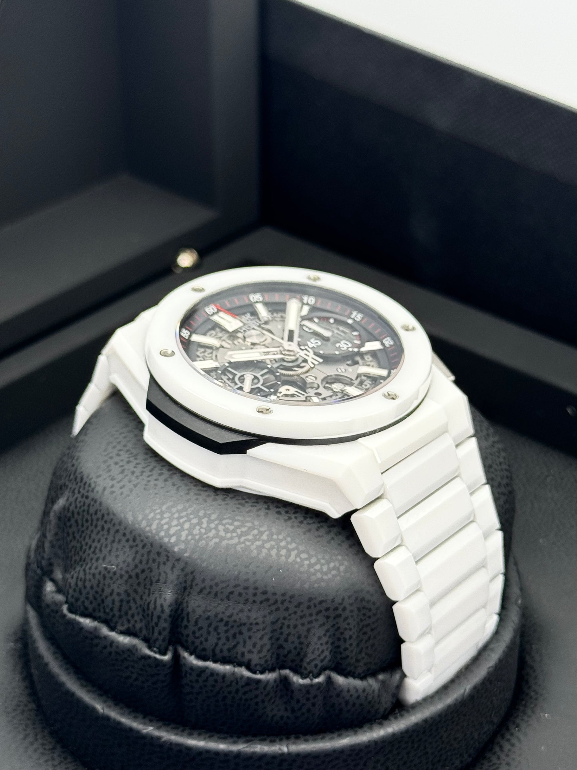 2021 Hublot Big Bang Integrated 42mm 451.HX.1123.HX White Ceramic - MyWatchLLC