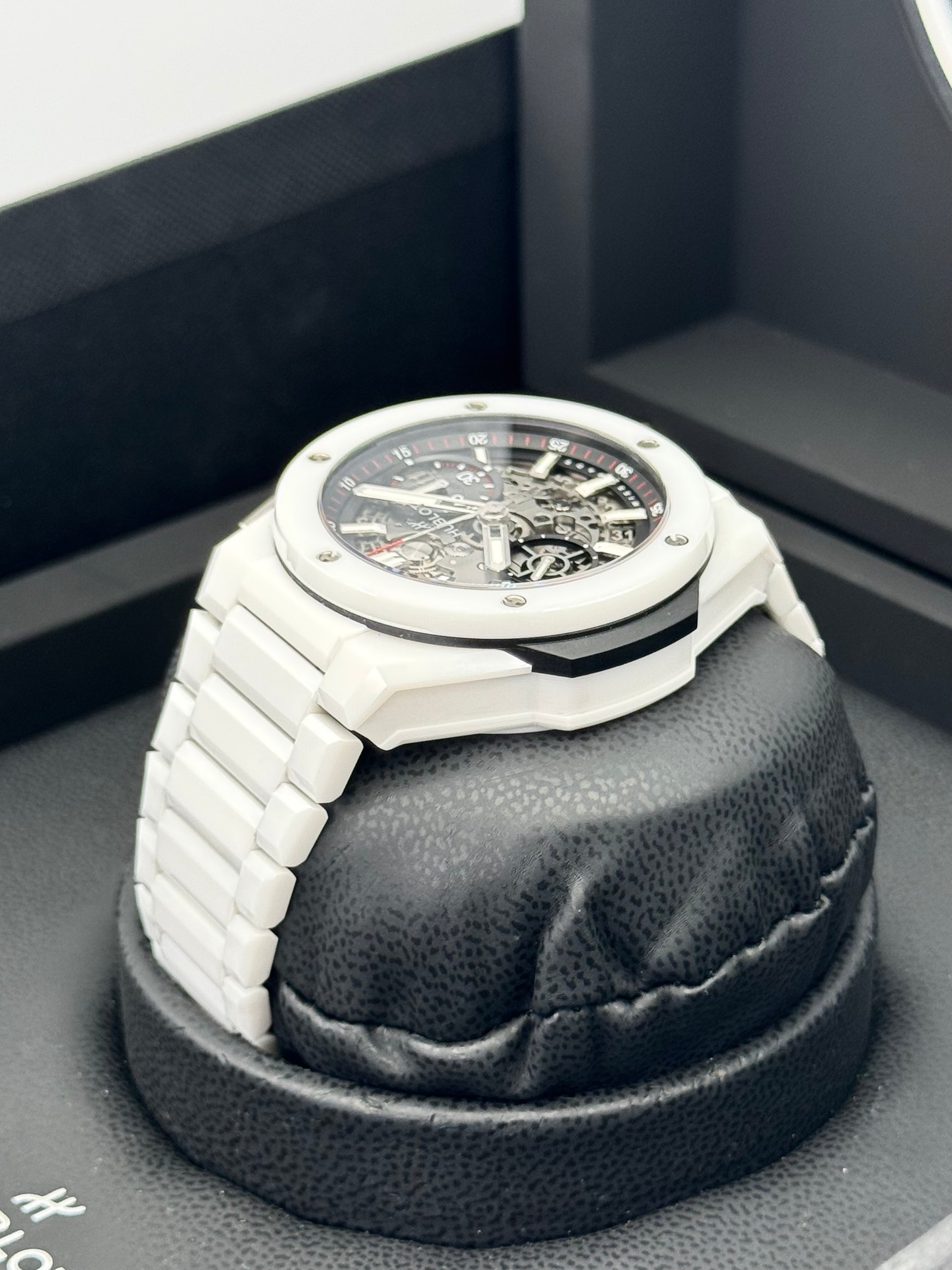 2021 Hublot Big Bang Integrated 42mm 451.HX.1123.HX White Ceramic - MyWatchLLC