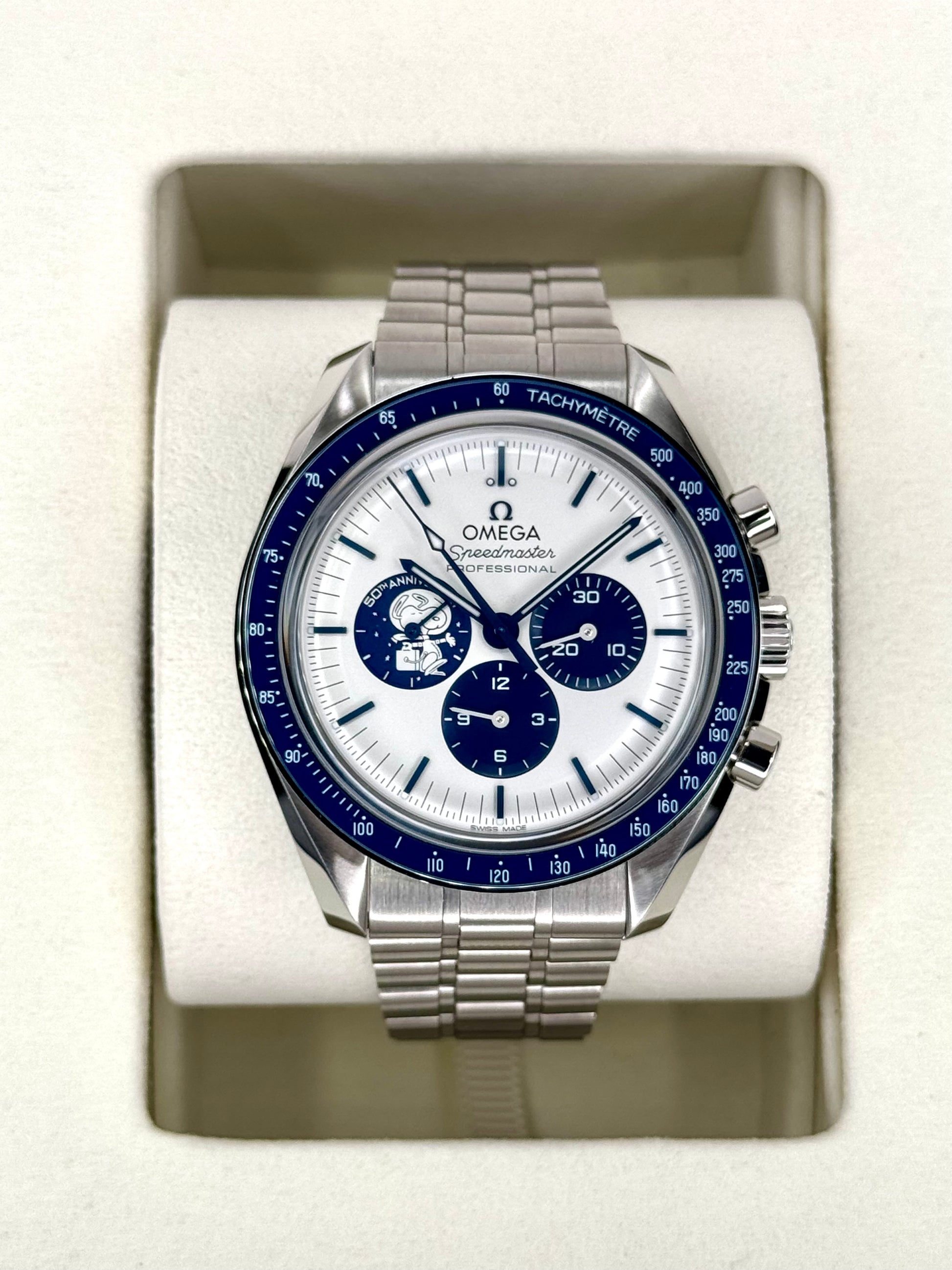 2023 Omega Speedmaster Silver Snoopy Award 310.32.42.50.02.001 - MyWatchLLC