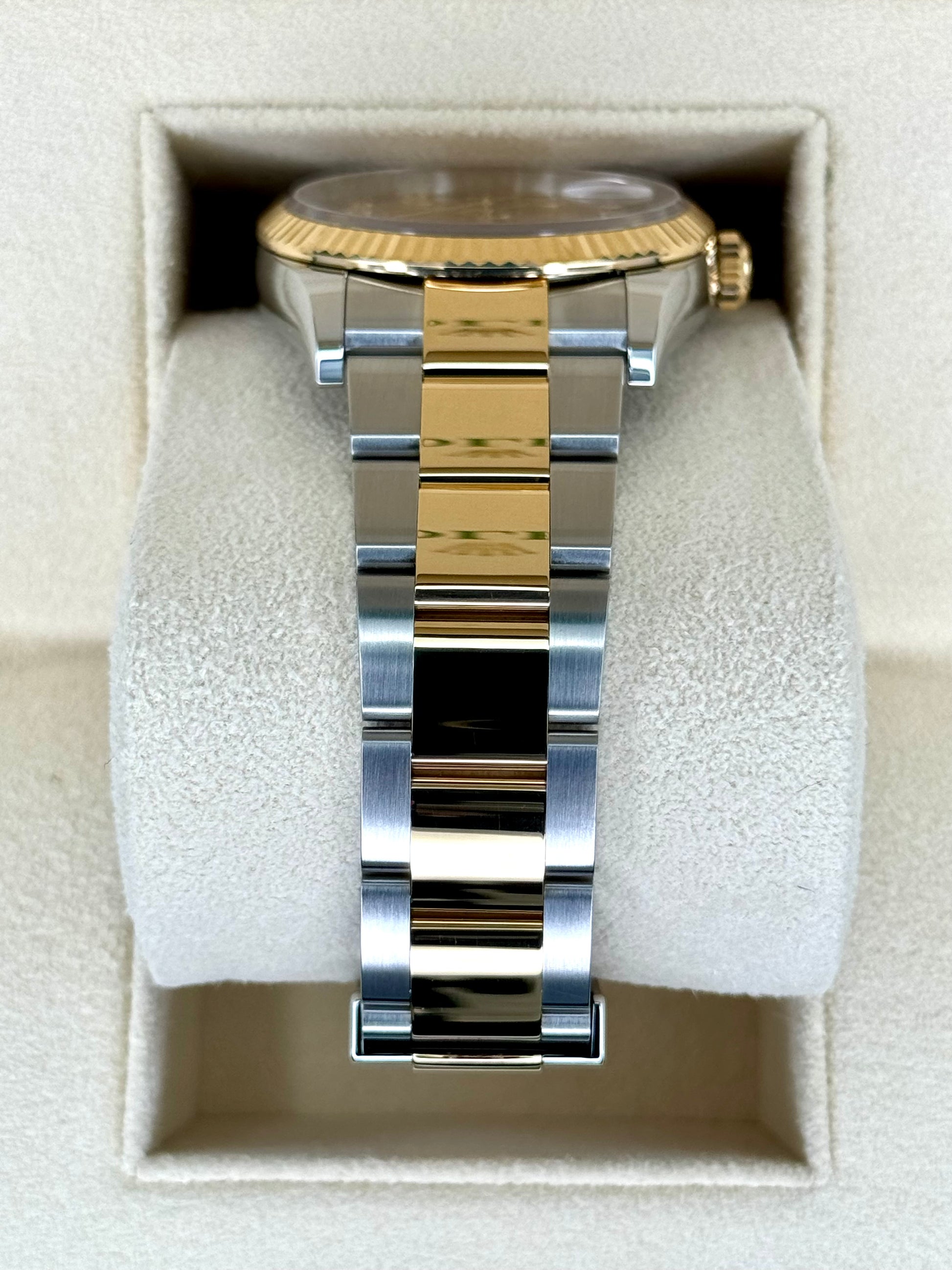 NEW 2024 Rolex Datejust 36mm 126233 Two-Tone Champagne Diamond Dial - MyWatchLLC