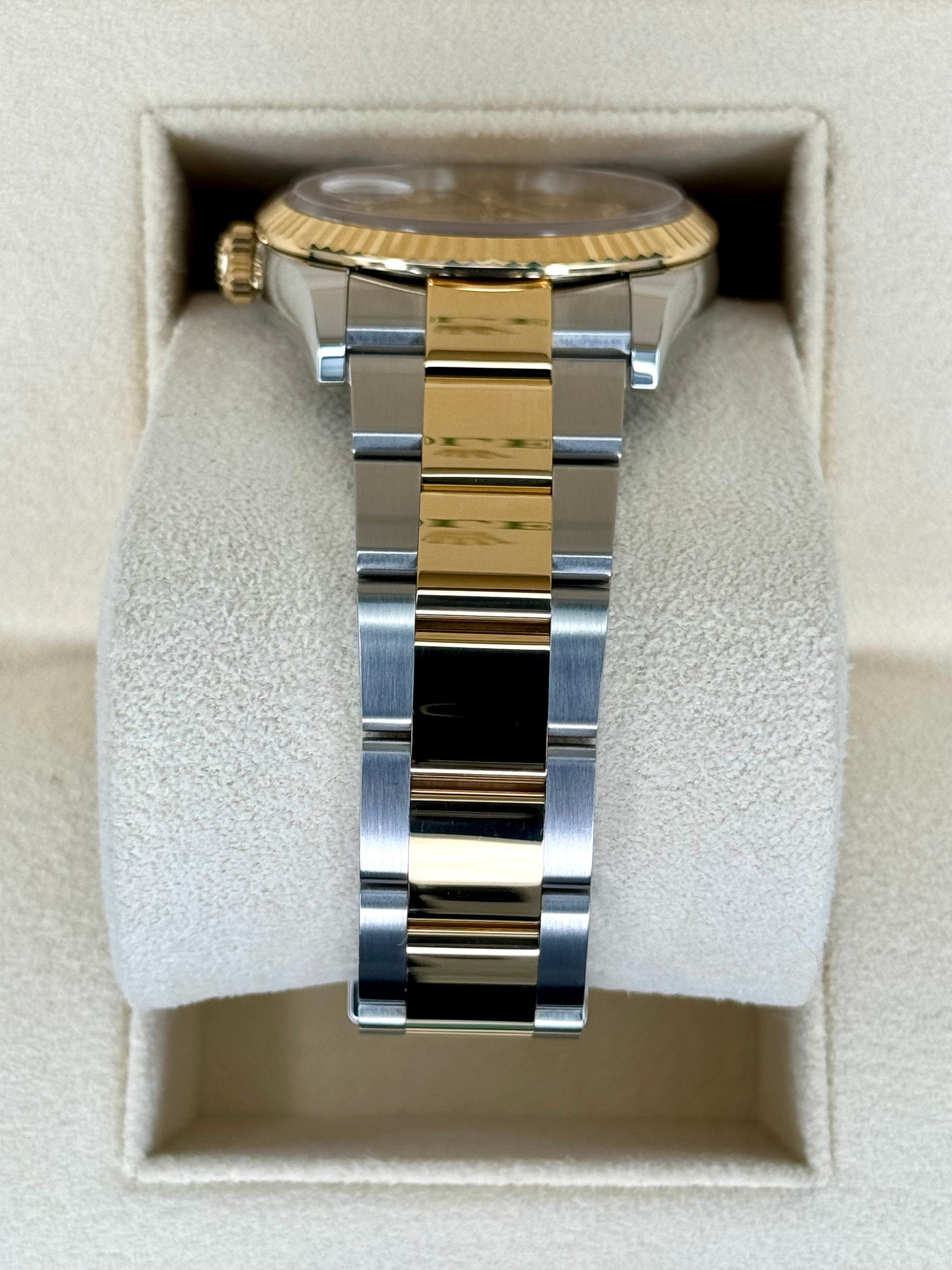 NEW 2024 Rolex Datejust 36mm 126233 Two-Tone Champagne Diamond Dial - MyWatchLLC