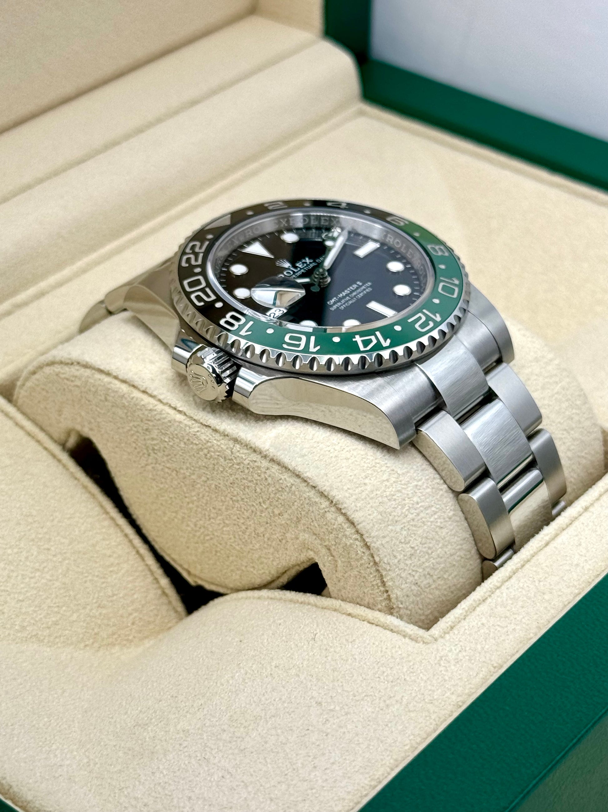 NEW 2024 Rolex GMT-Master II "Sprite" 40mm 126720VTNR Oyster - MyWatchLLC